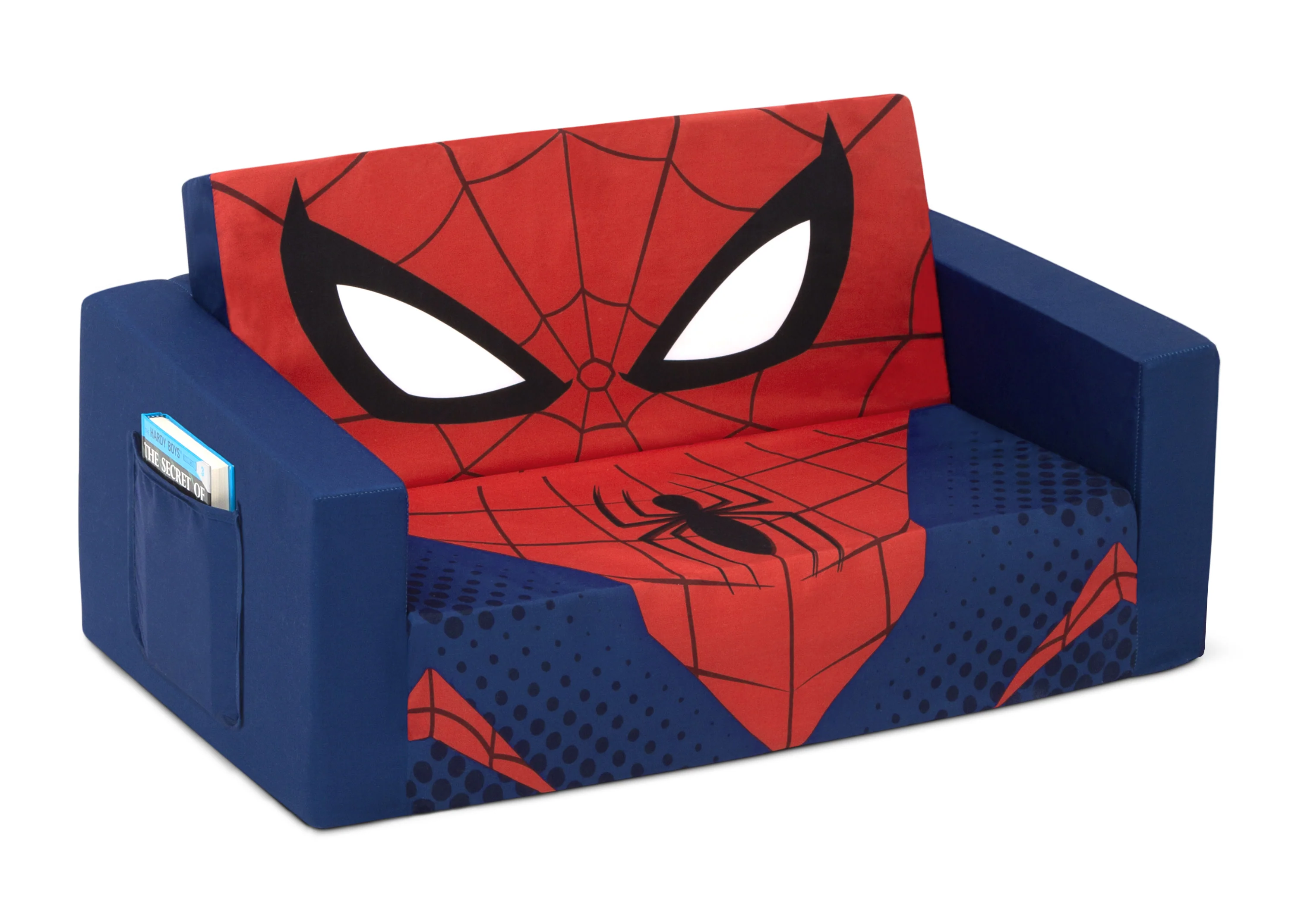 Spider-Man Cozee Flip-Out Sofa - 2-in-1 Convertible Sofa to Lounger for Kids - Image 3