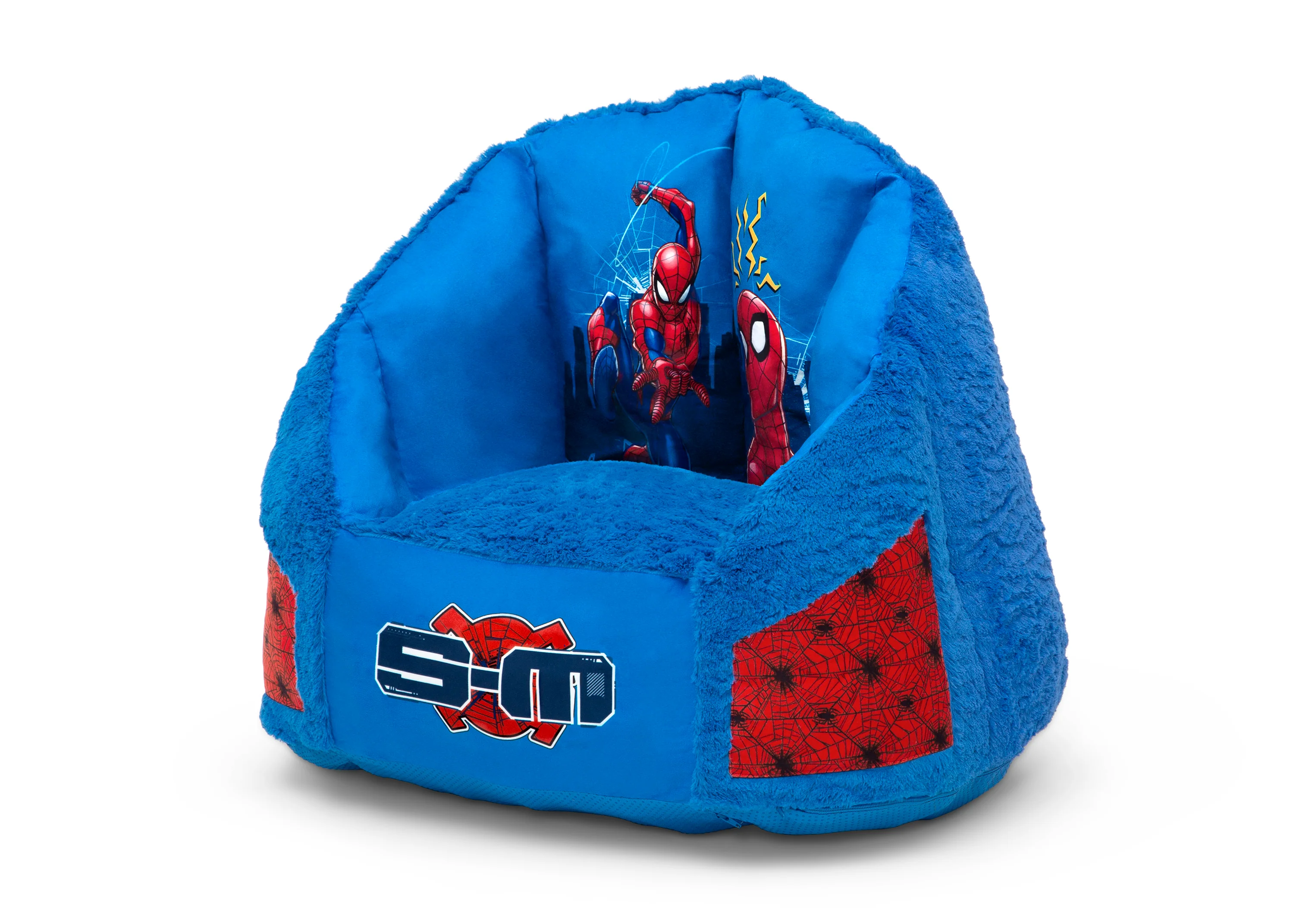Spider-Man Cozee Fluffy Chair with Memory Foam Seat, Kid Size (For Kids Up To 10 Years Old) - Image 7