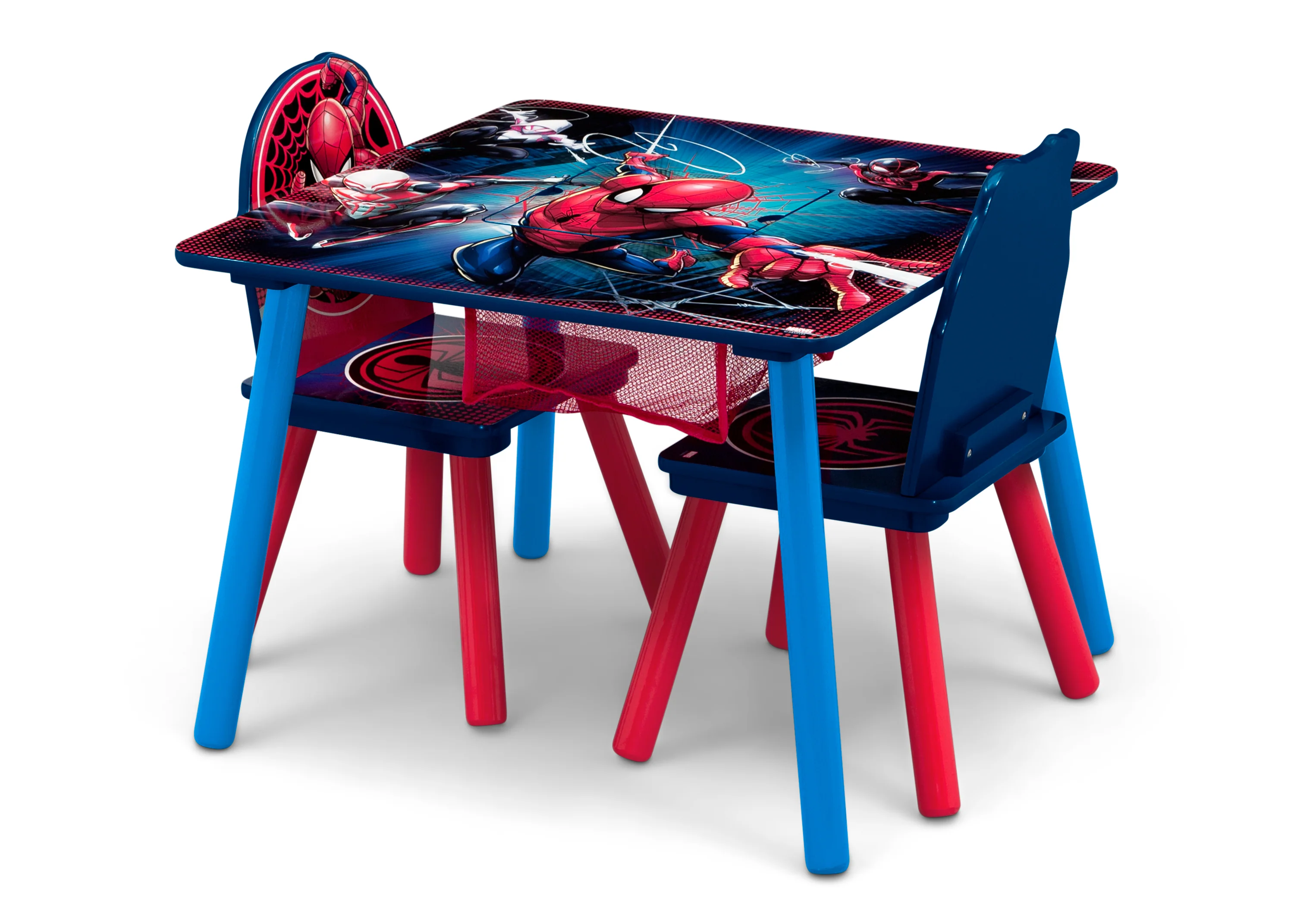 Spider-Man Table and Chair Set With Storage - Image 3