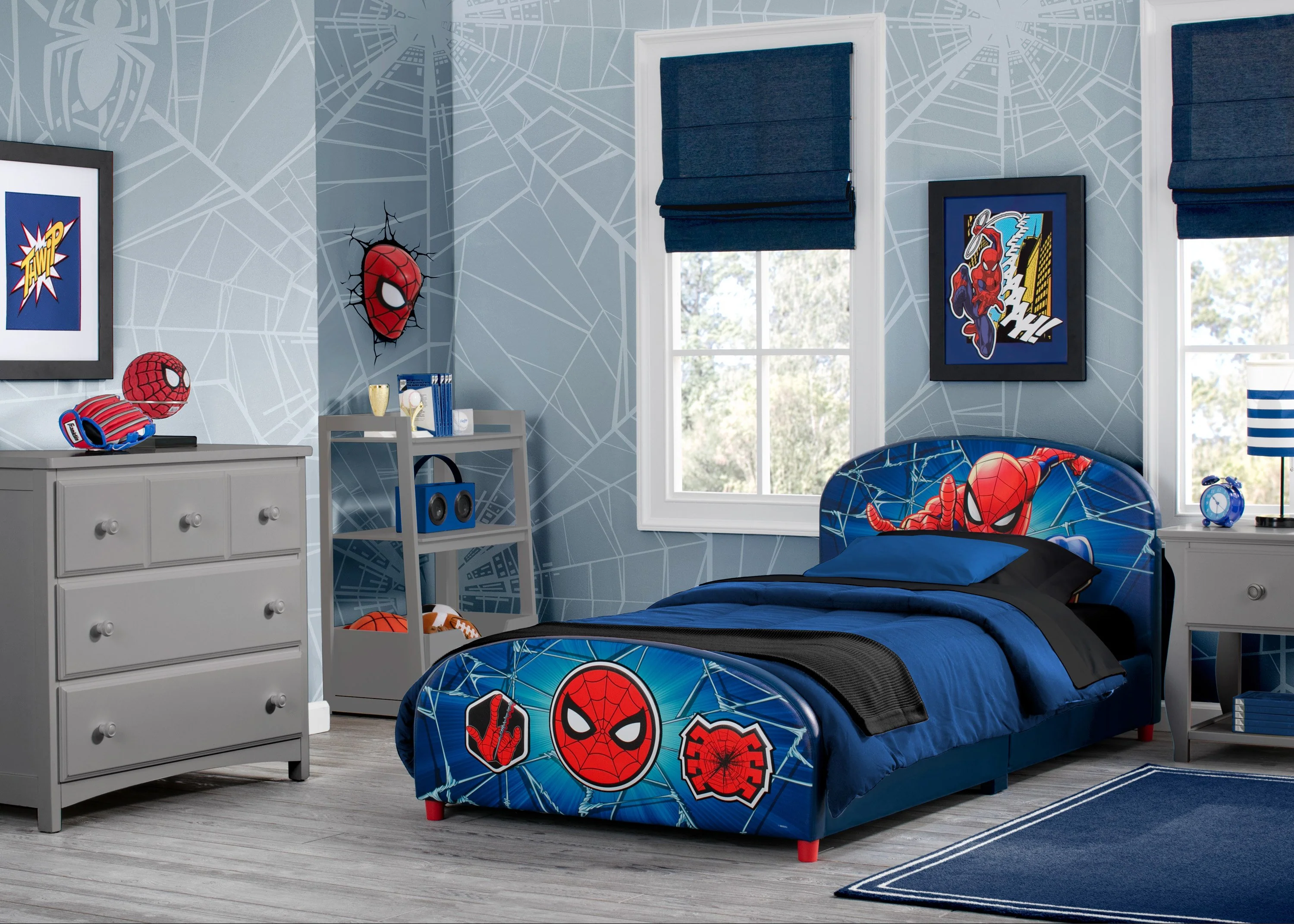 Spider-Man Upholstered Twin Bed - Image 3