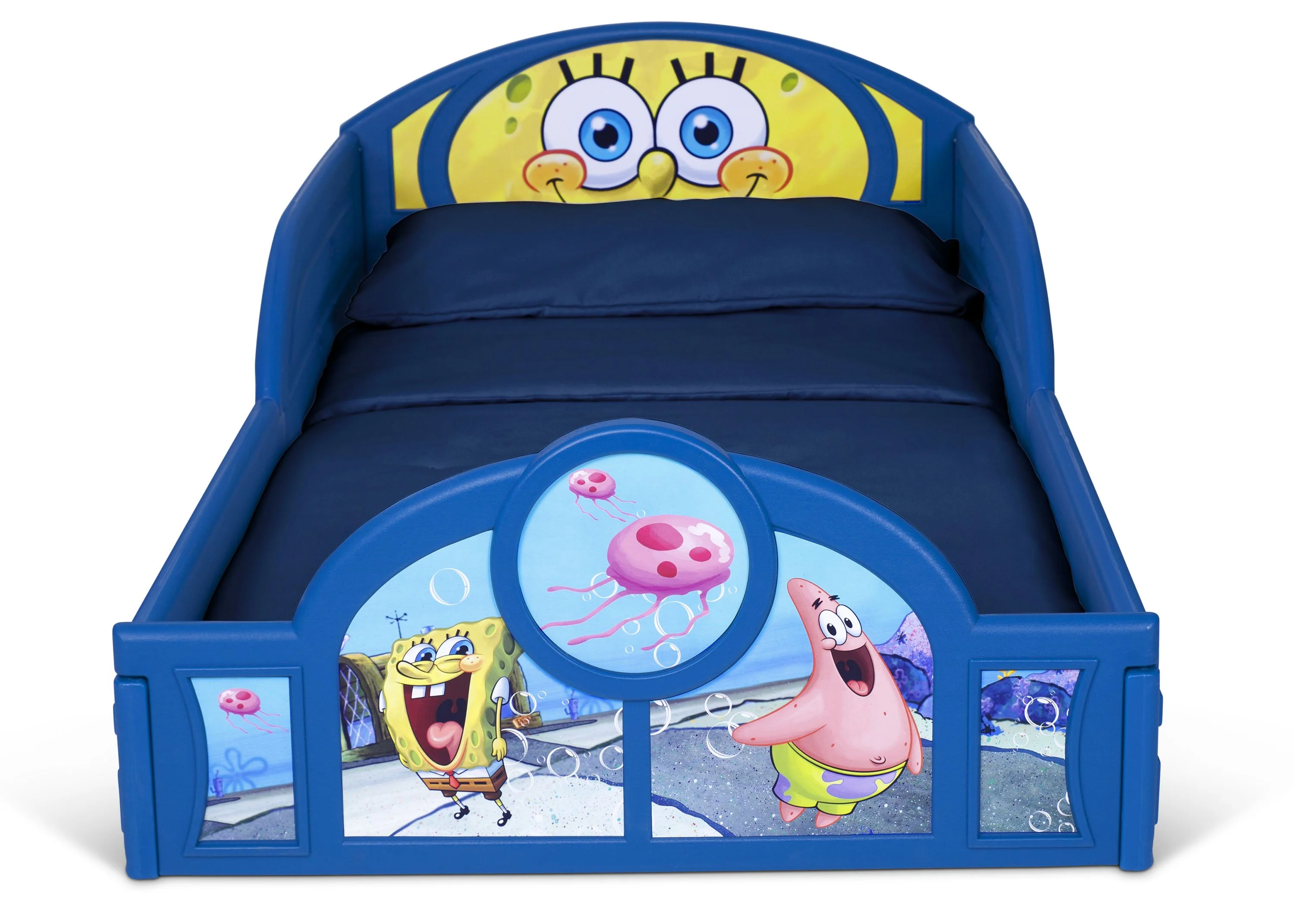 SpongeBob SquarePants Plastic Sleep and Play Toddler Bed - Image 4
