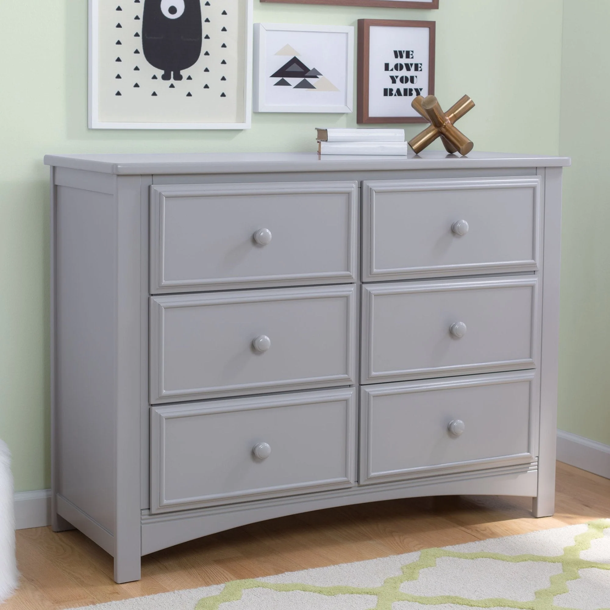 Summit 6 Drawer Dresser - Image 20