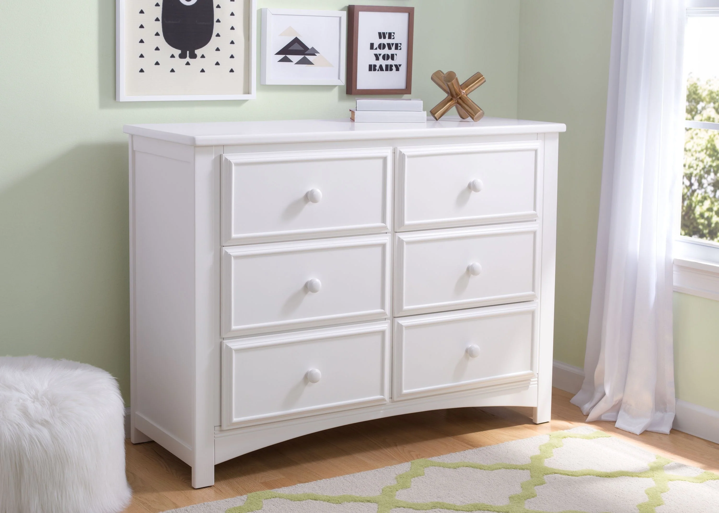 Summit 6 Drawer Dresser - Image 6