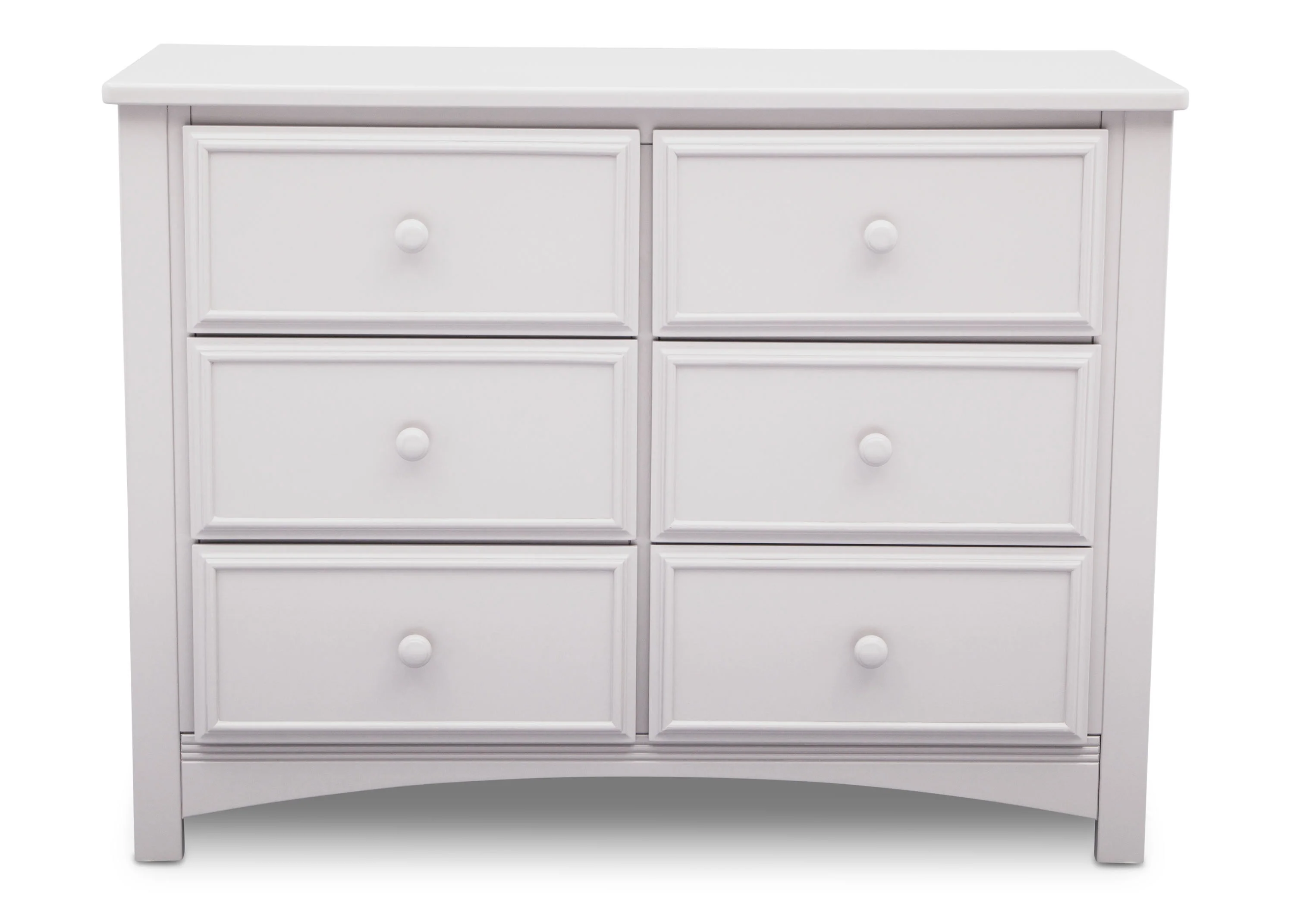 Summit 6 Drawer Dresser with Interlocking Drawers - Image 2
