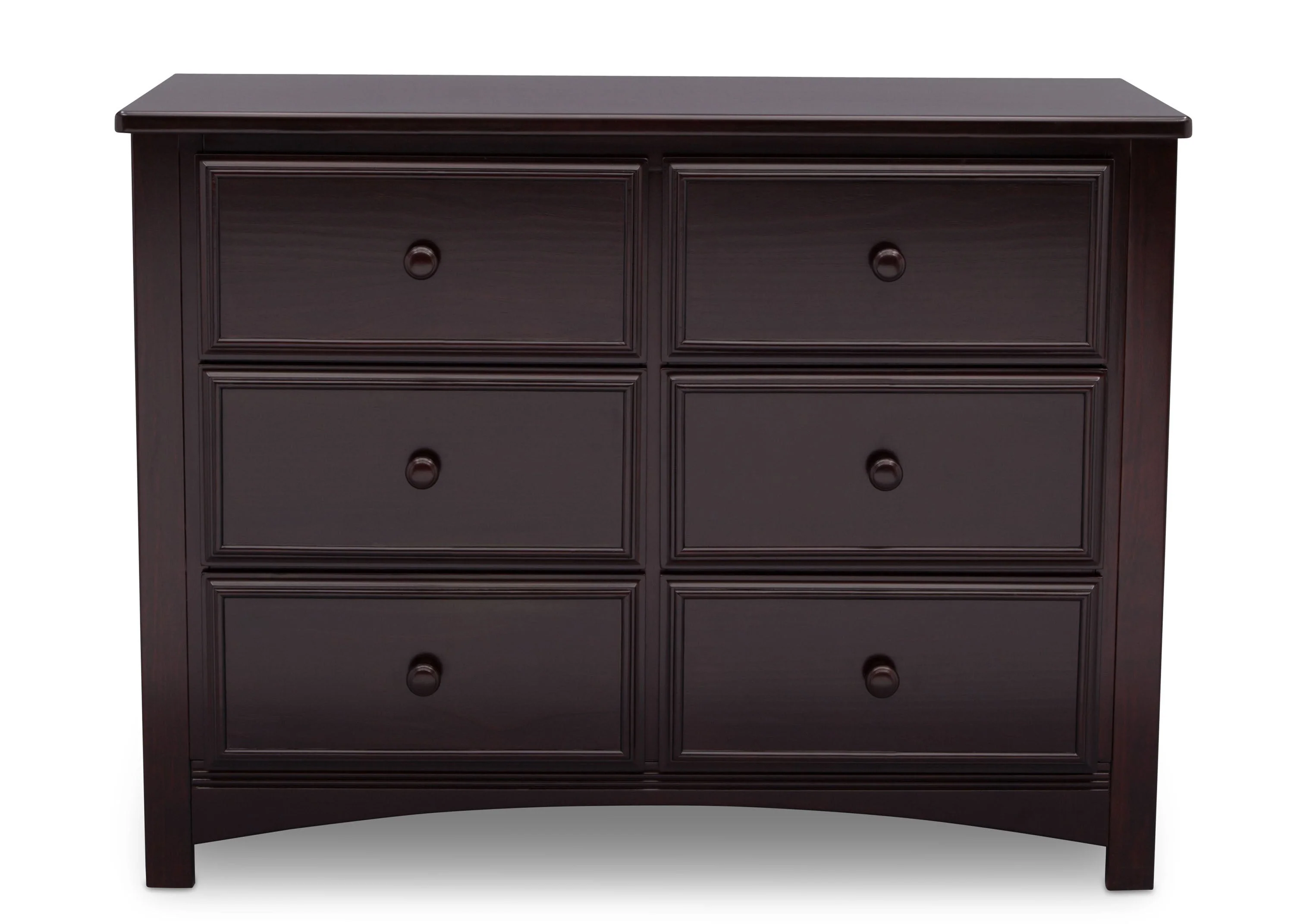 Summit 6 Drawer Dresser with Interlocking Drawers - Image 7