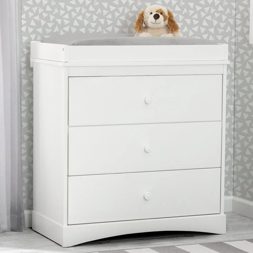 Sutton 3 Drawer Dresser with Changing Top - Image 12