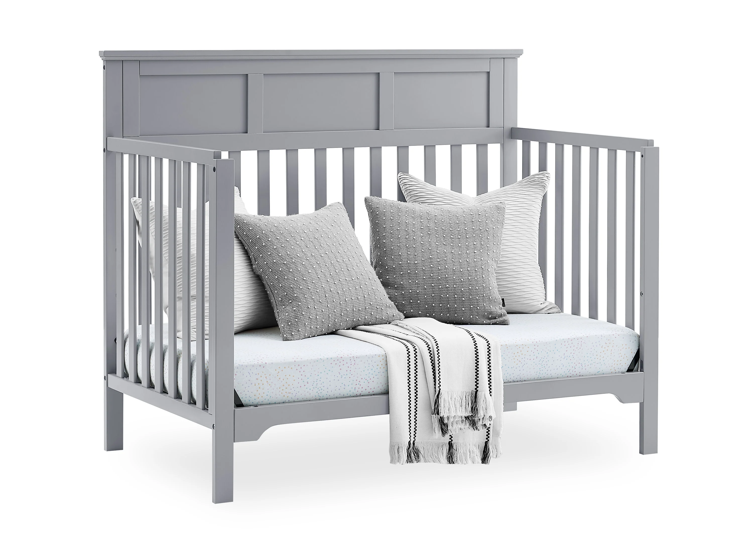 Sweet Beginnings Hart Flat Top 6-in-1 Convertible Crib - Image 6