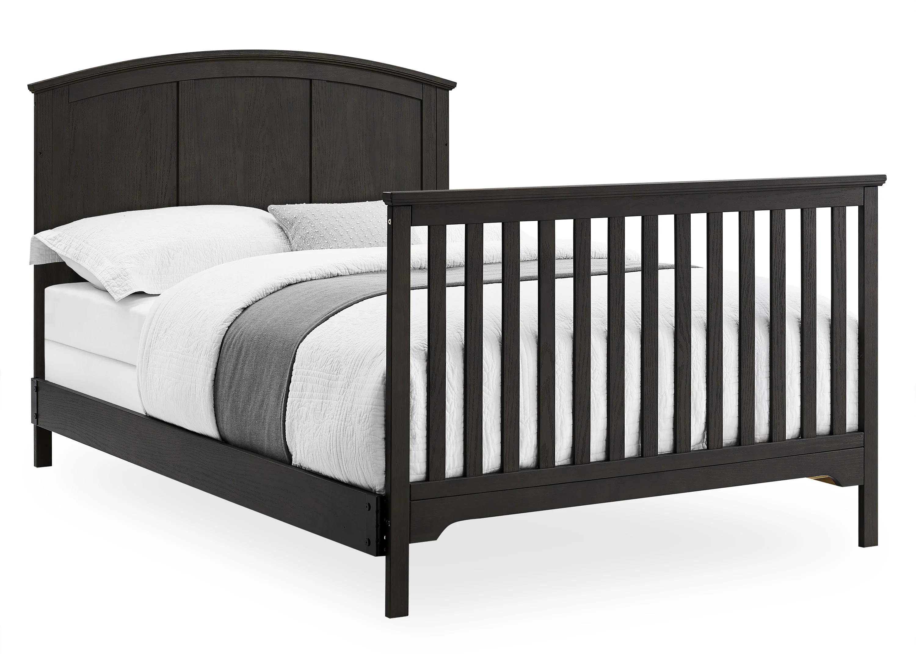 Sweet Beginnings Sage Curve Top 6-in-1 Convertible Crib - Image 16