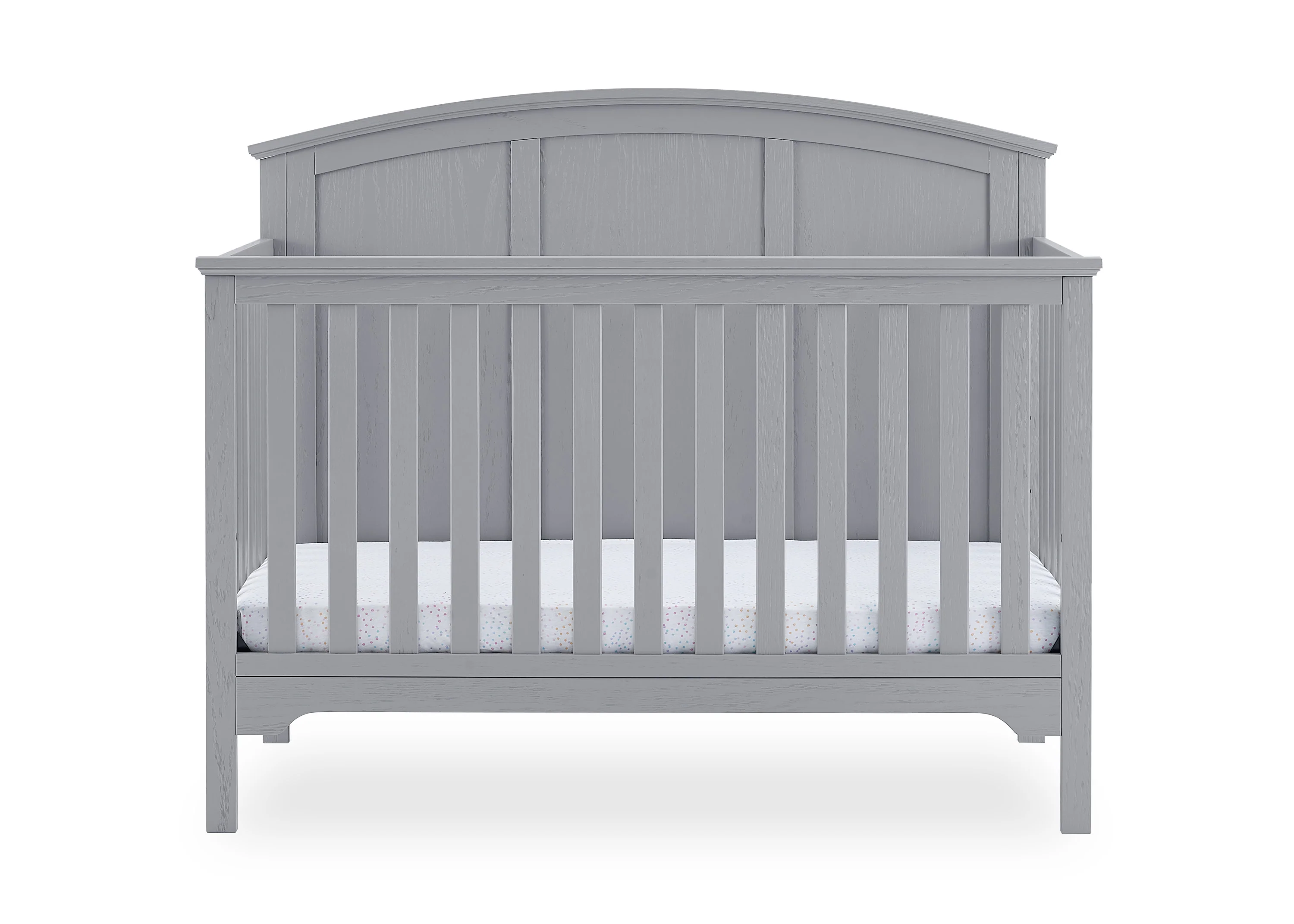 Sweet Beginnings Sage Curve Top 6-in-1 Convertible Crib - Image 2