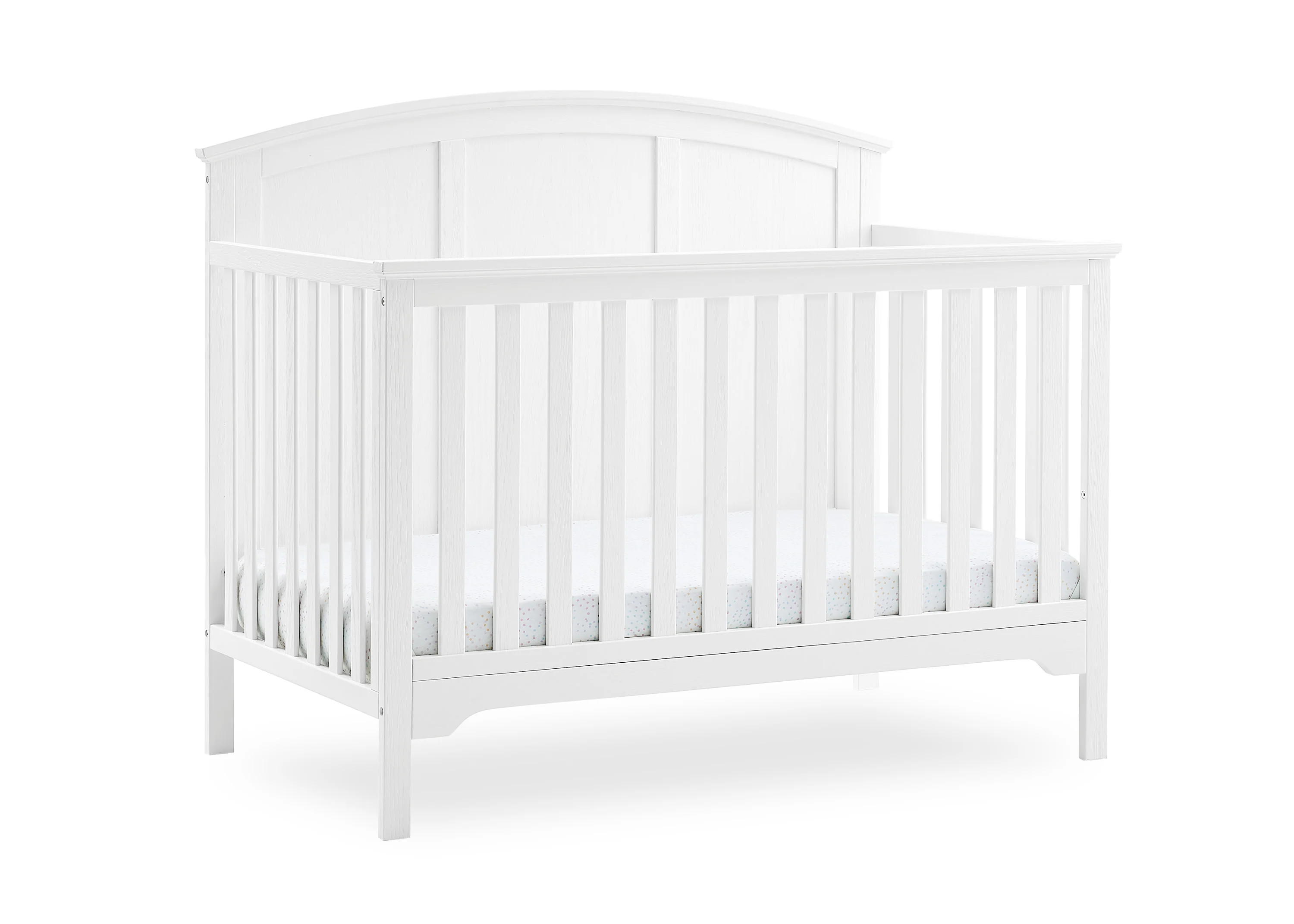 Sweet Beginnings Sage Curve Top 6-in-1 Convertible Crib - Image 21