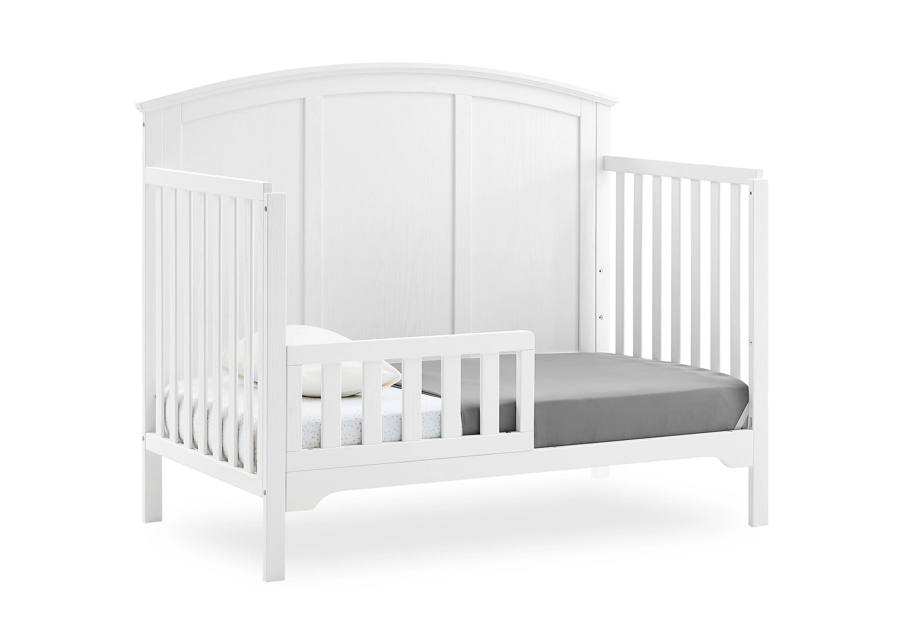 Sweet Beginnings Sage Curve Top 6-in-1 Convertible Crib - Image 22