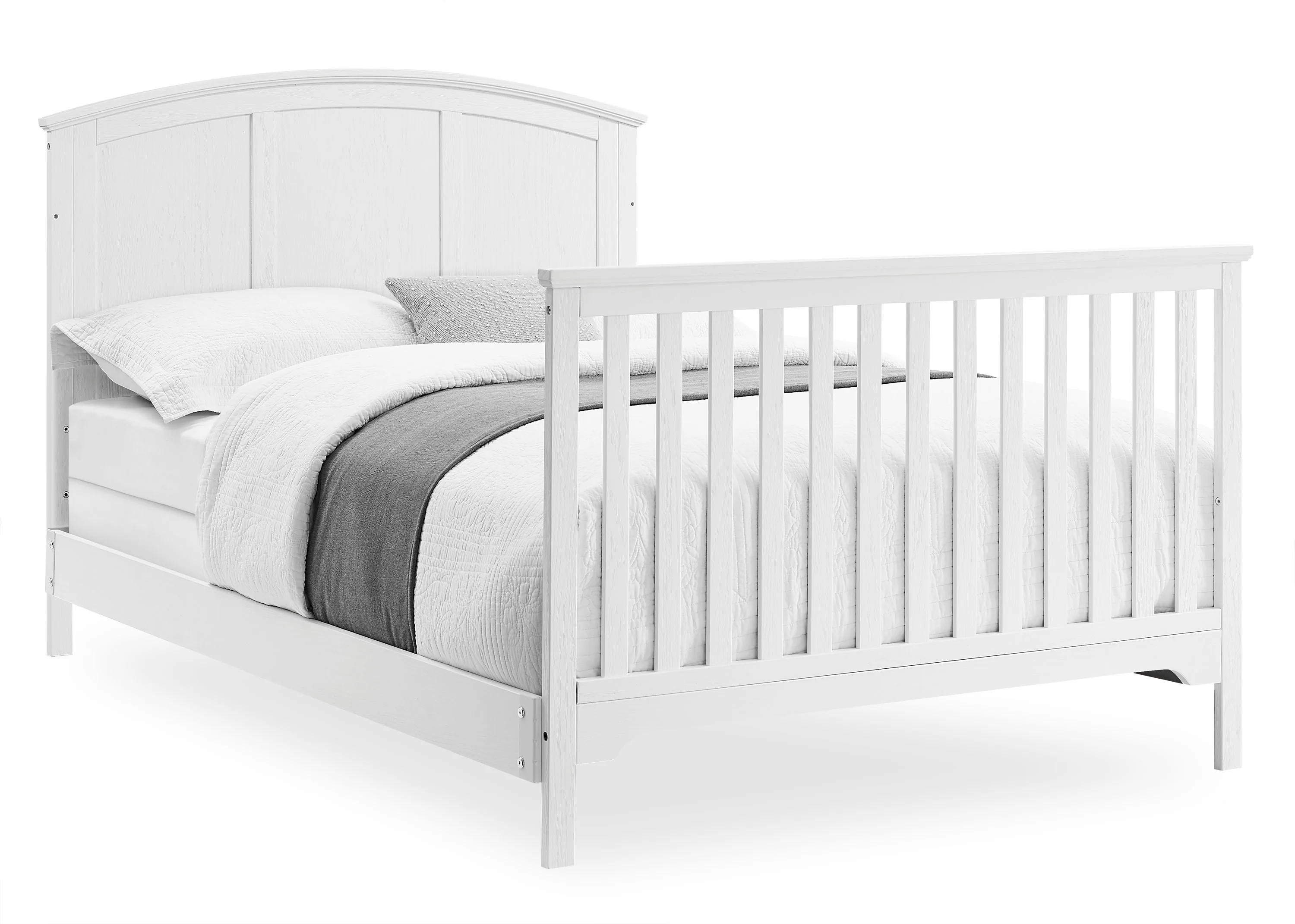 Sweet Beginnings Sage Curve Top 6-in-1 Convertible Crib - Image 25
