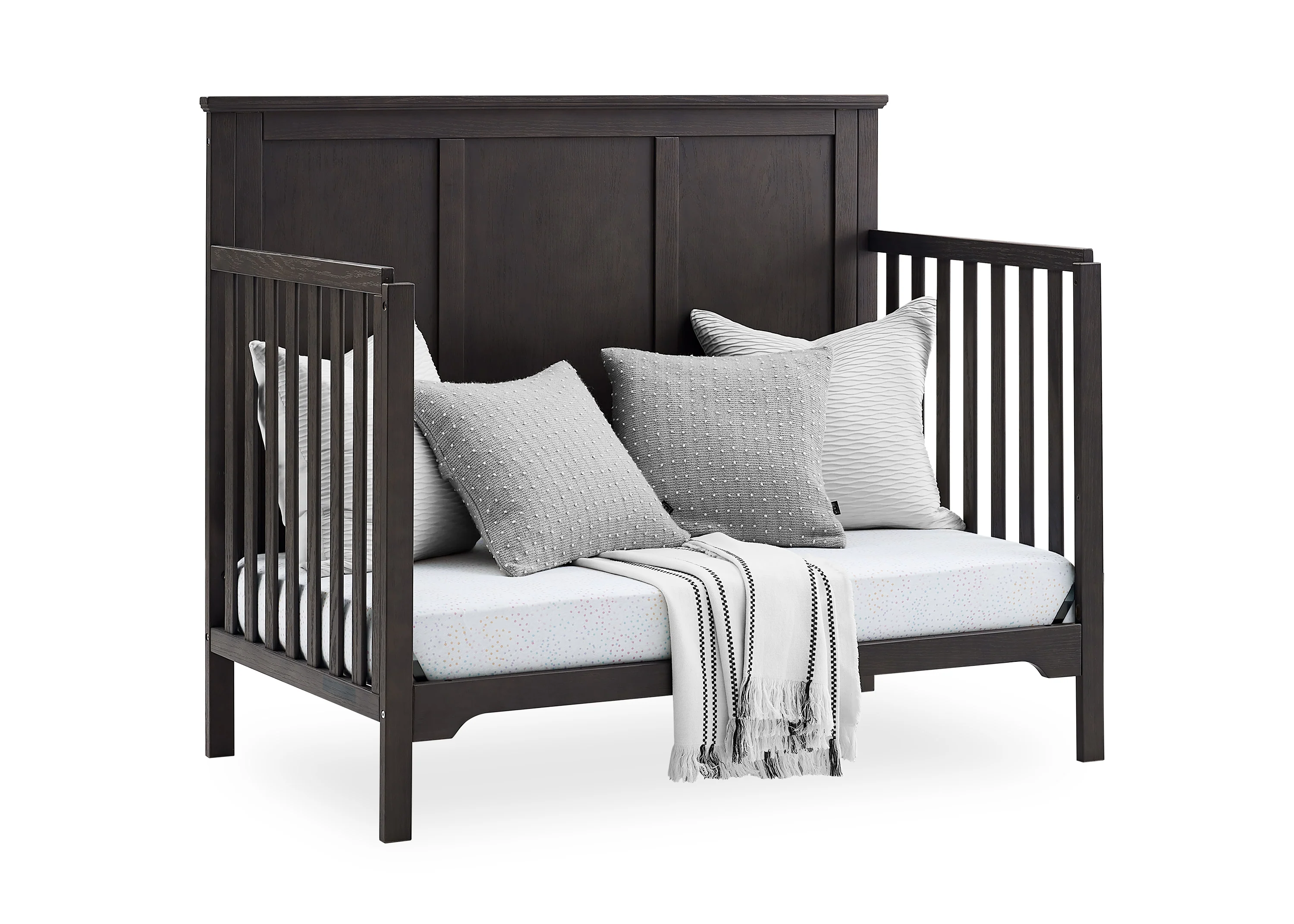 Sweet Beginnings Sage Flat Top 6-in-1 Convertible Crib - Image 15