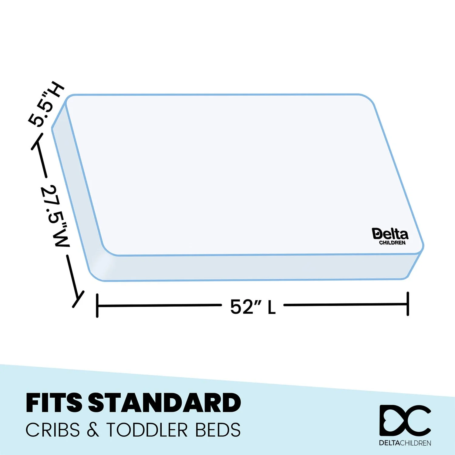 xSweet Bliss Dual Sided Crib & Toddler Mattress - Image 6