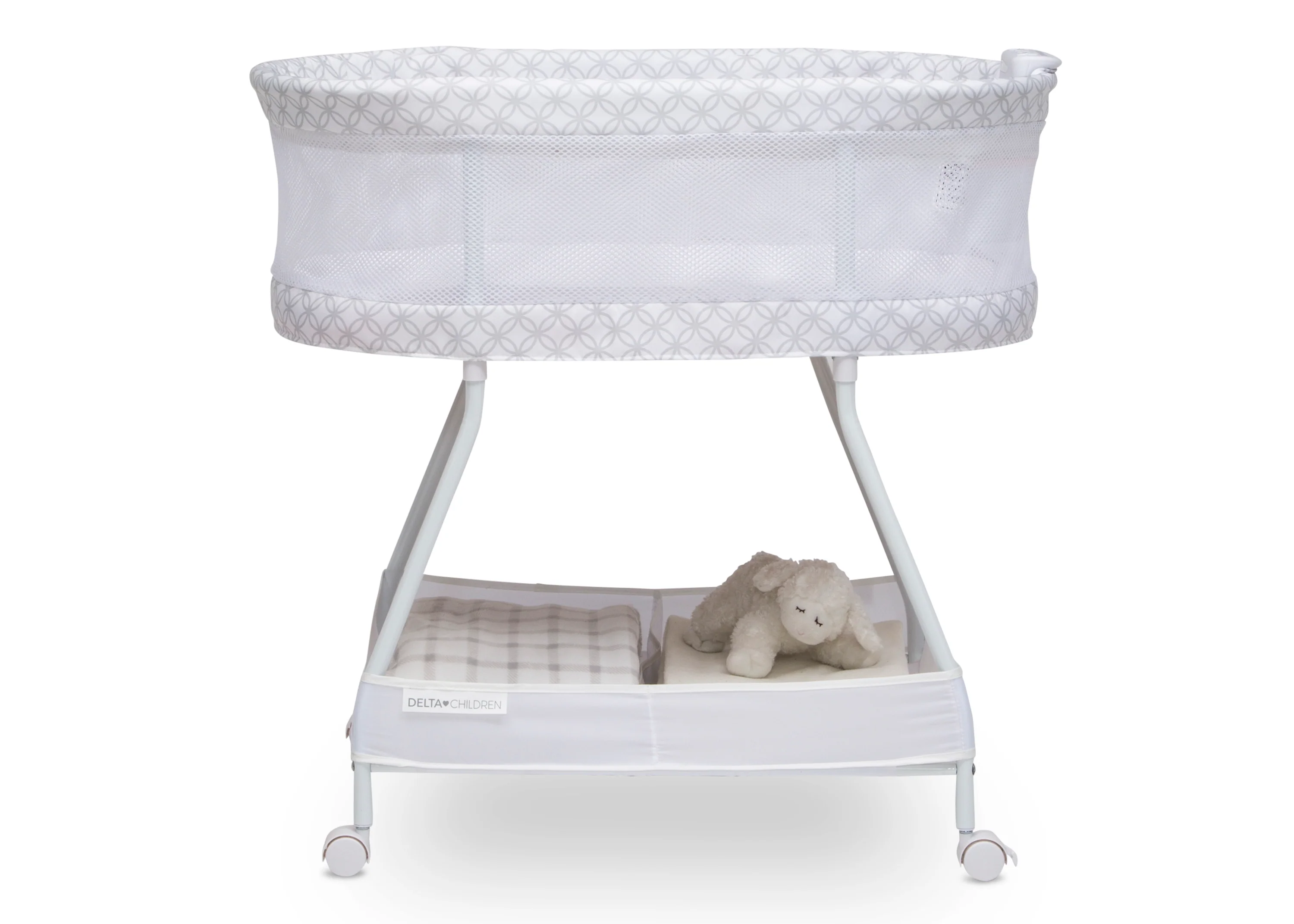 Sweet Dreams Bassinet with Airflow Mesh - Image 4
