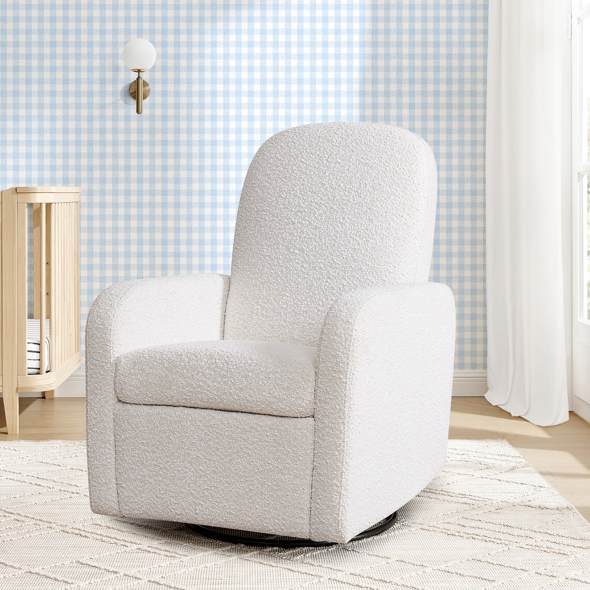 Teddy Nursery Swivel Recliner - Image 12