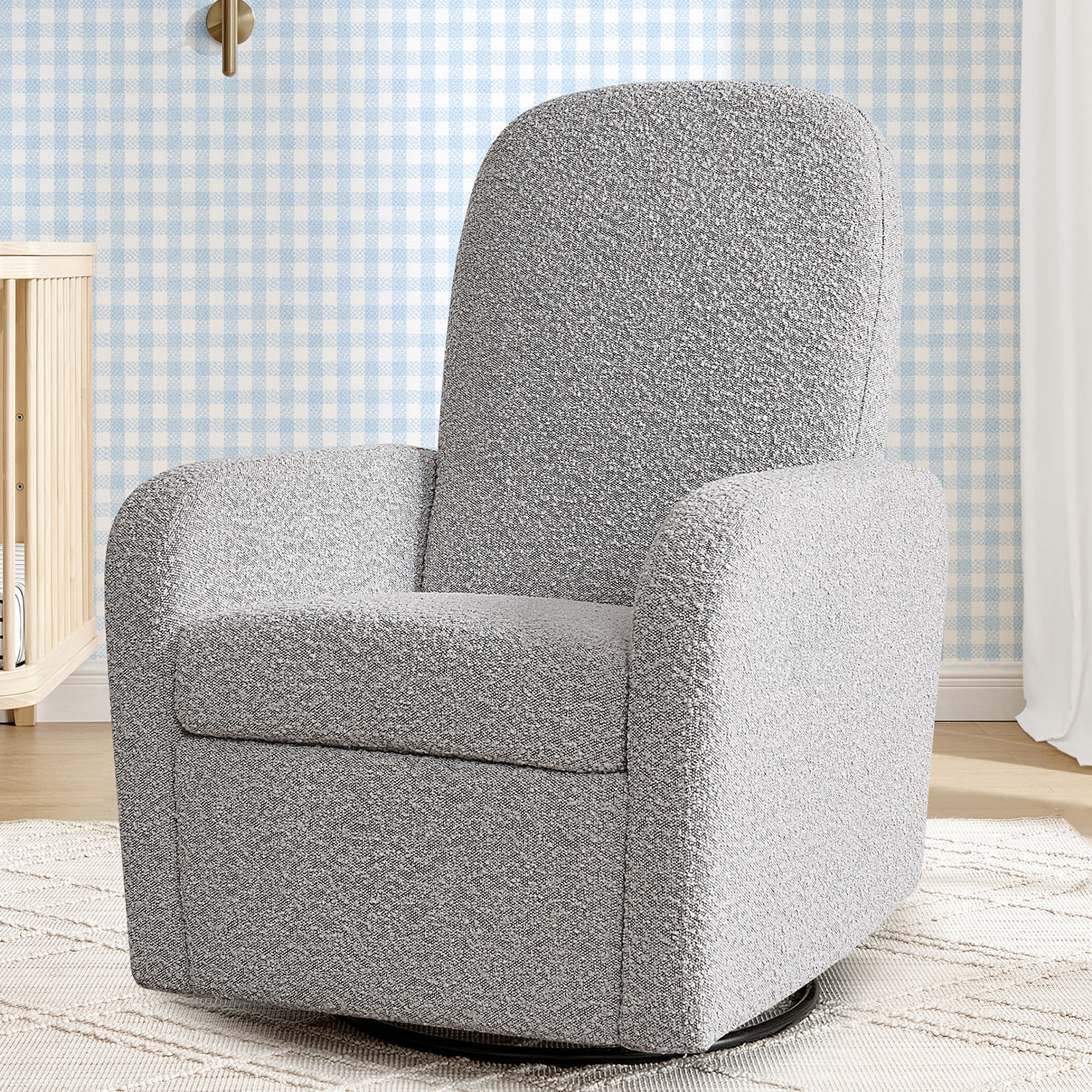 Teddy Nursery Swivel Recliner - Image 14