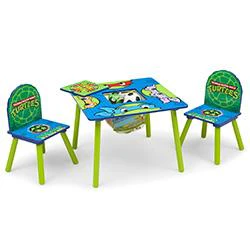 Teenage Mutant Ninja Turtles Table & Chair Set with Storage - Image 2