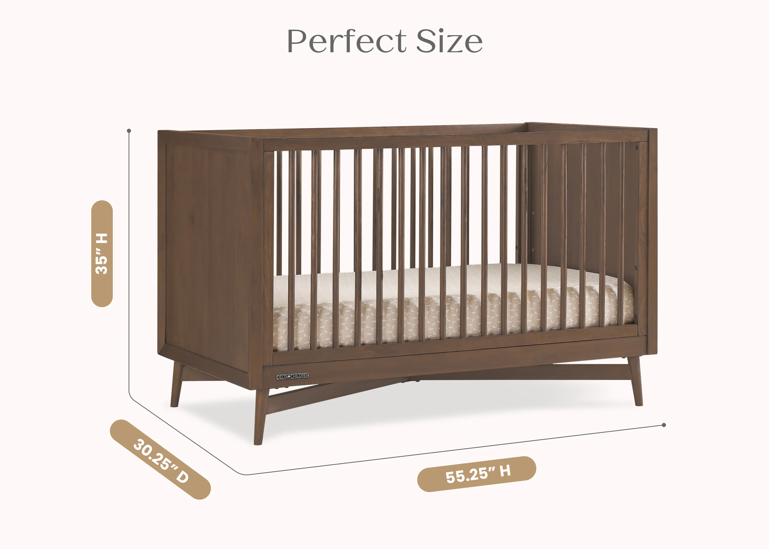 Dylan 4-in-1 Convertible Crib - Image 20