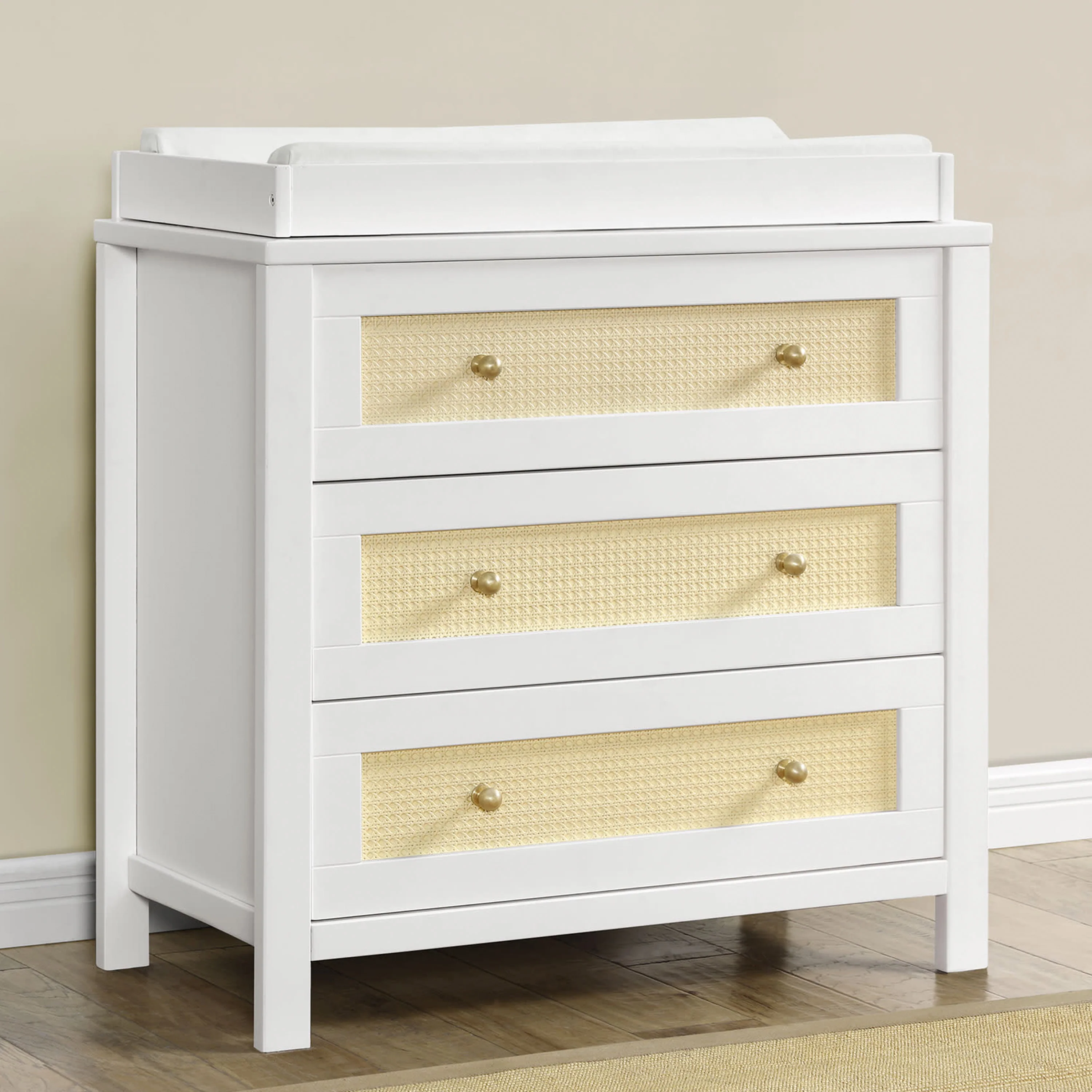 Theo 3 Drawer Dresser with Changing Top - Image 14