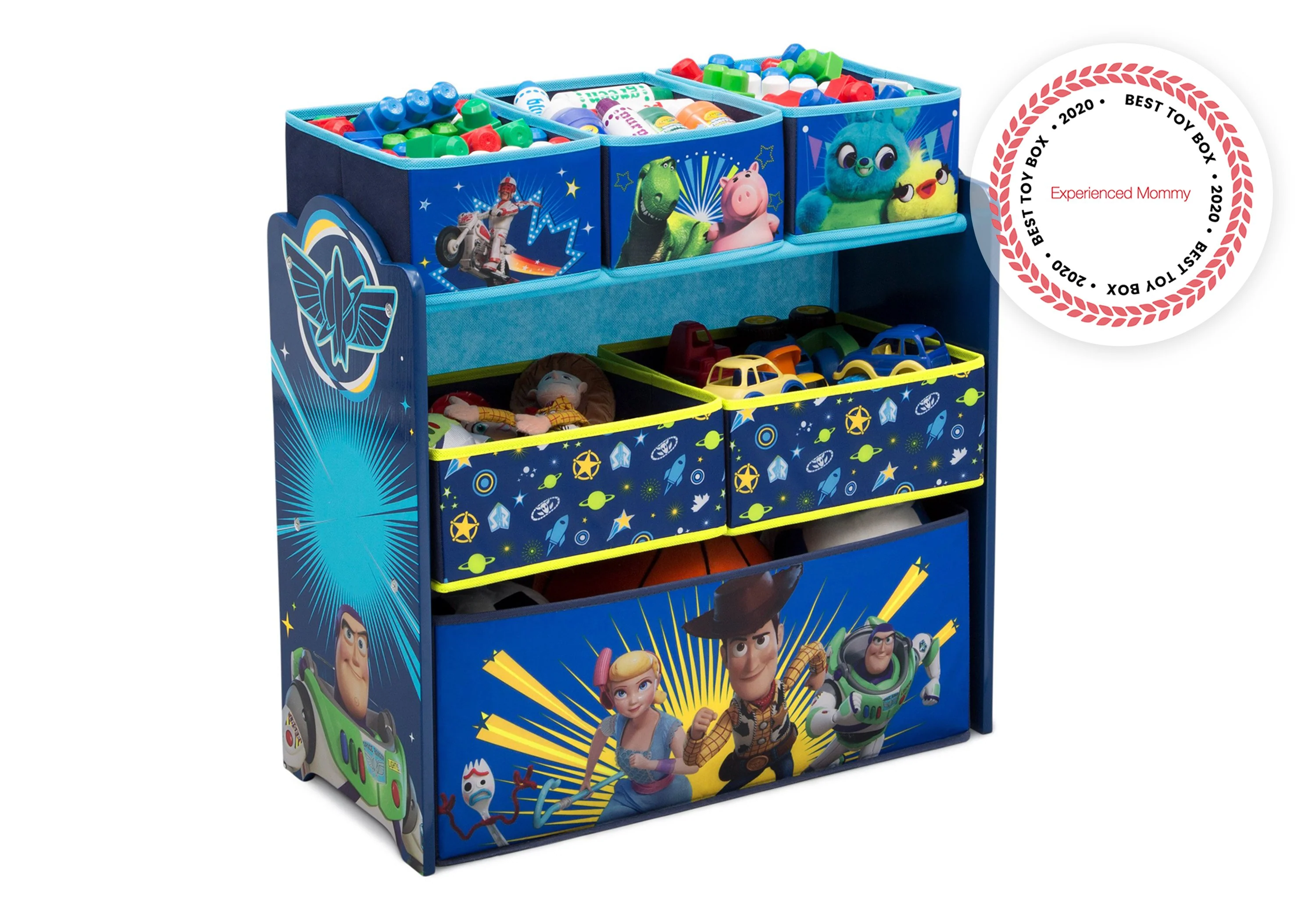 Toy Story 4 Design and Store Toy Organizer by Delta Children - Image 2