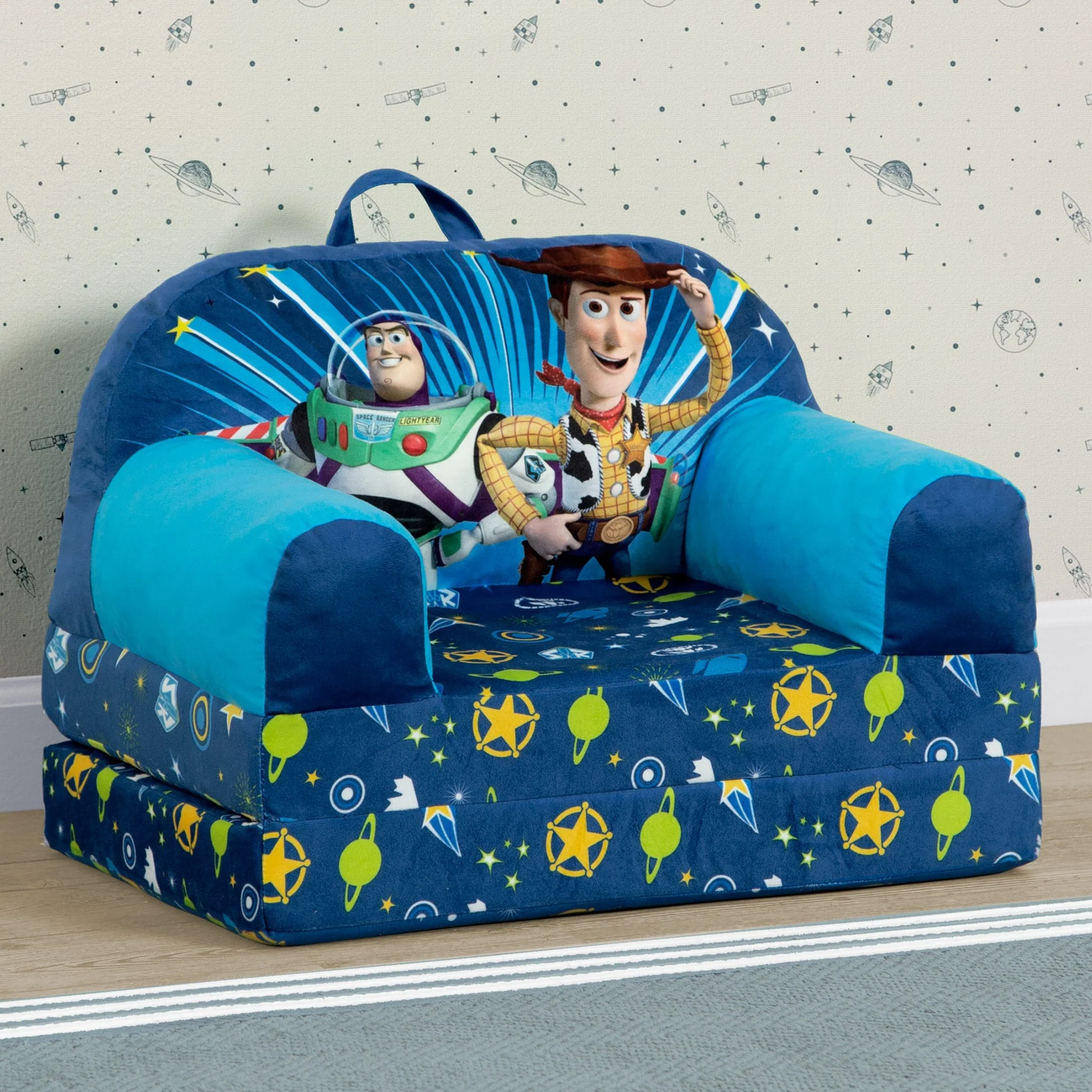 Toy Story Cozee Buddy Flip-Out Chair - Image 7