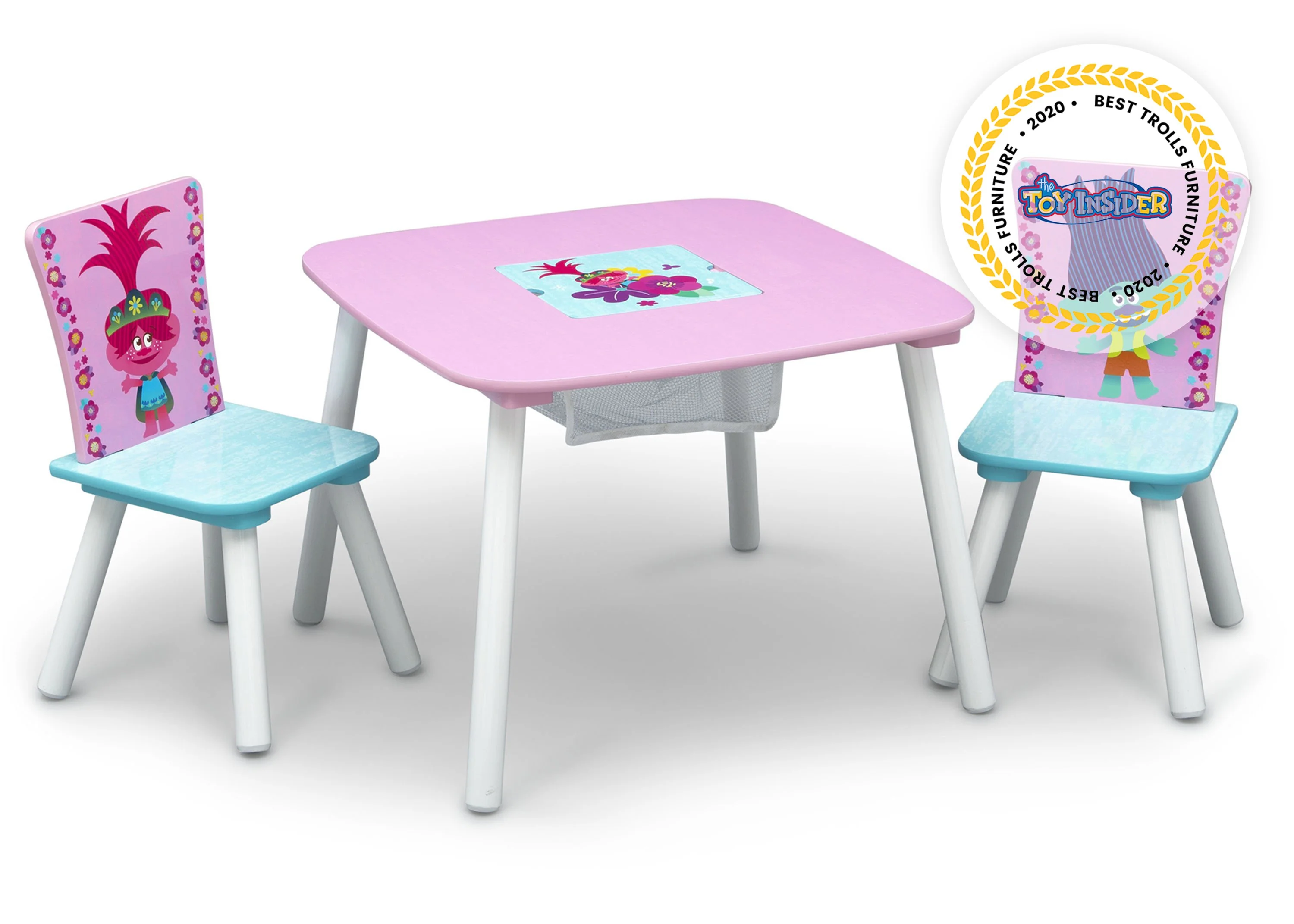 Trolls World Tour Table and Chair Set with Storage - Image 2