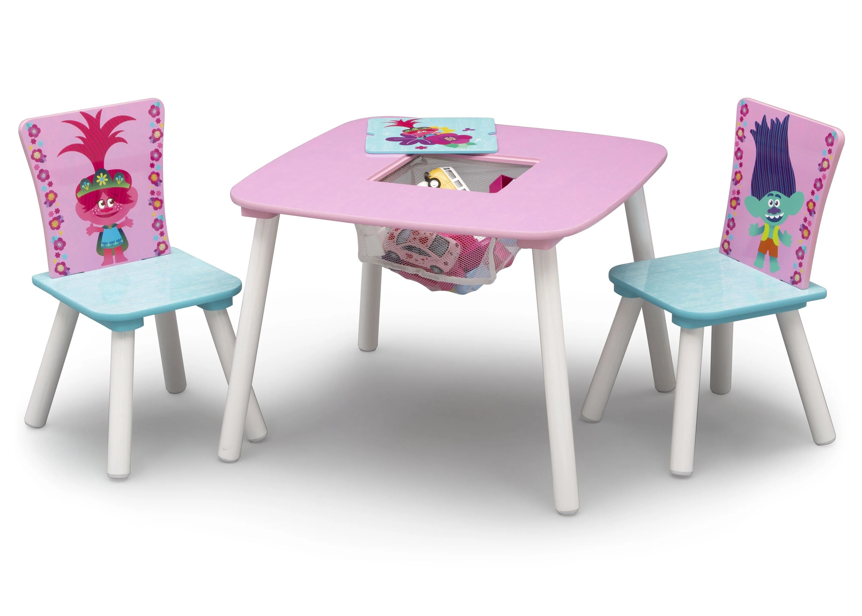 Trolls World Tour Table and Chair Set with Storage - Image 6