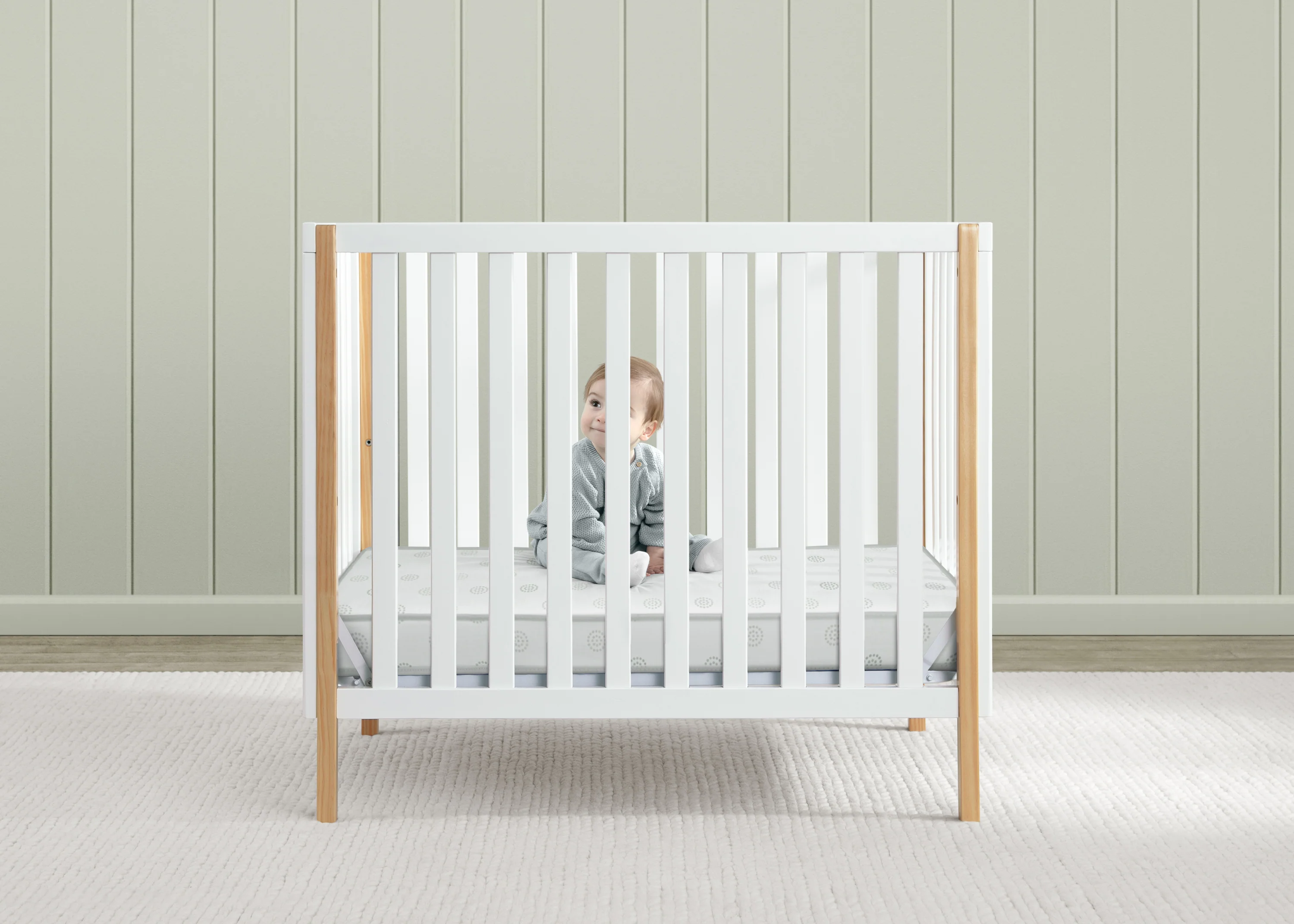 Twinkle Galaxy 3-inch Mini/Portable Crib Mattress