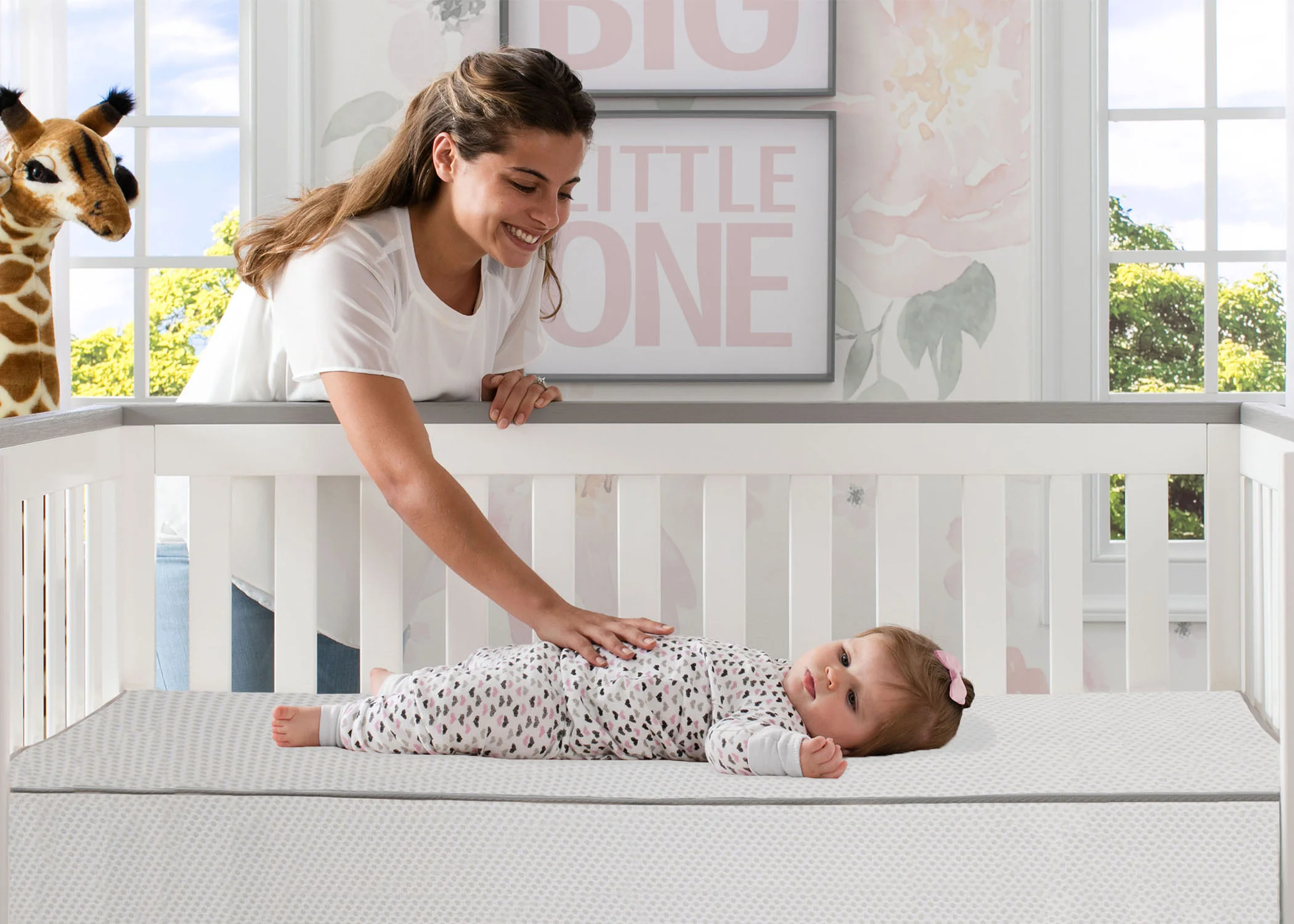Twinkle Stars Limited Recycled Fiber Core Crib and Toddler Mattress