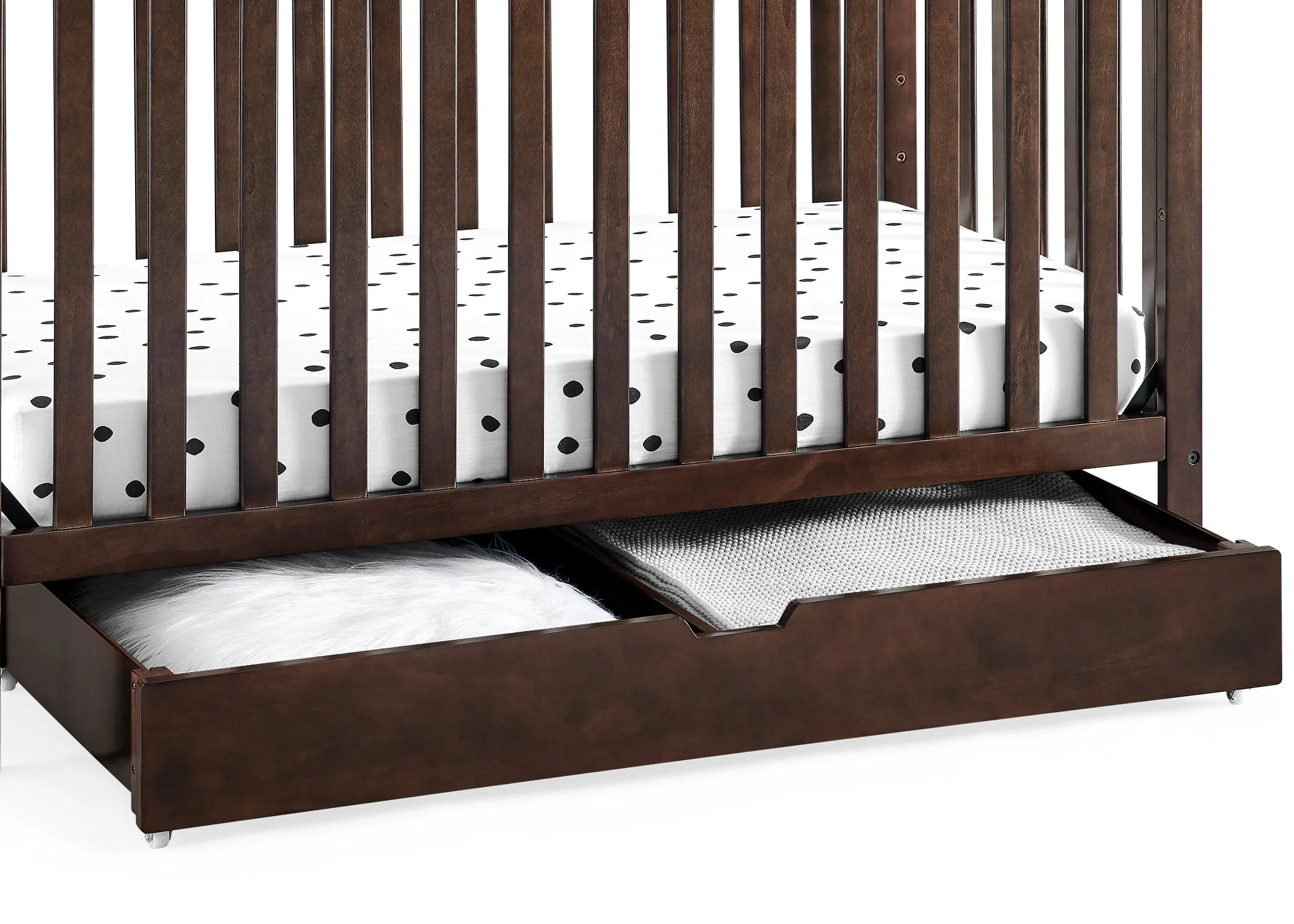 Under Crib Roll-Out Storage Trundle