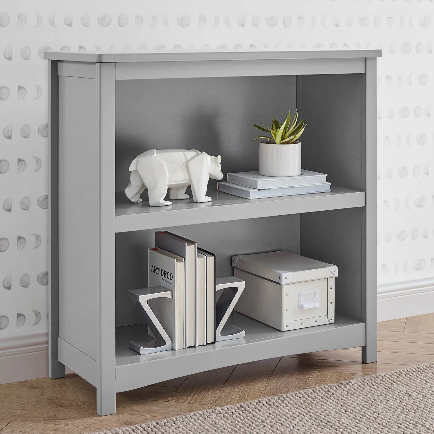 Universal 2-Shelf Bookcase - Image 4