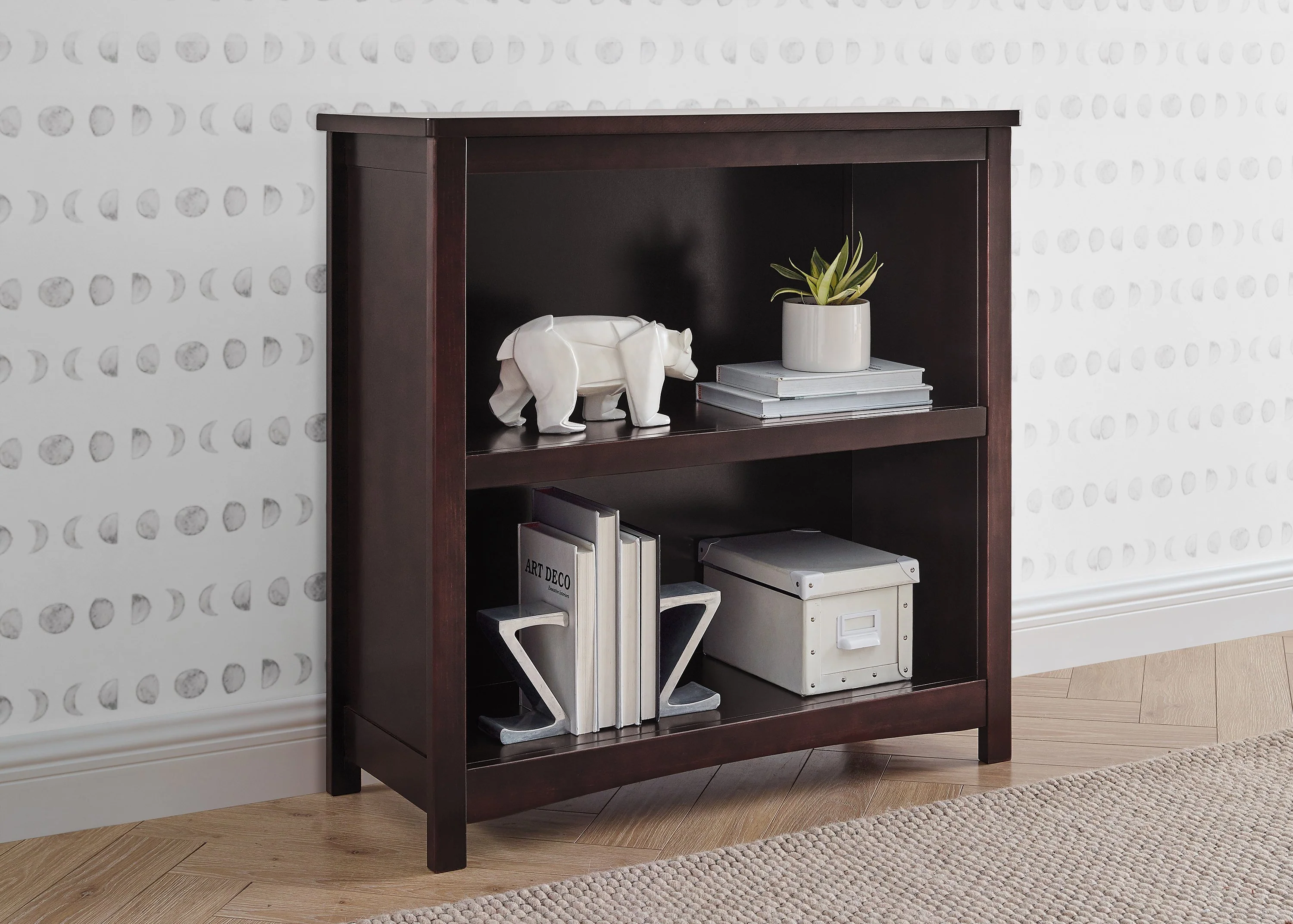 Universal 2-Shelf Bookcase - Image 5