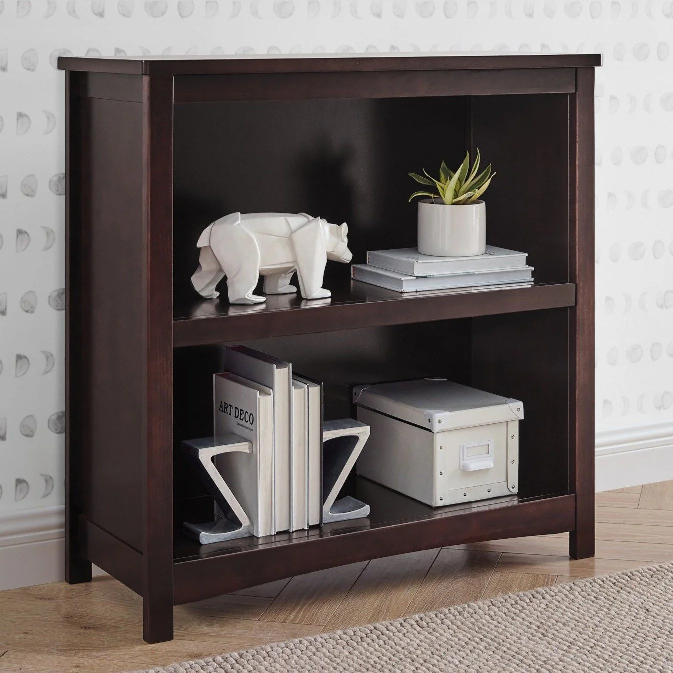 Universal 2-Shelf Bookcase - Image 8