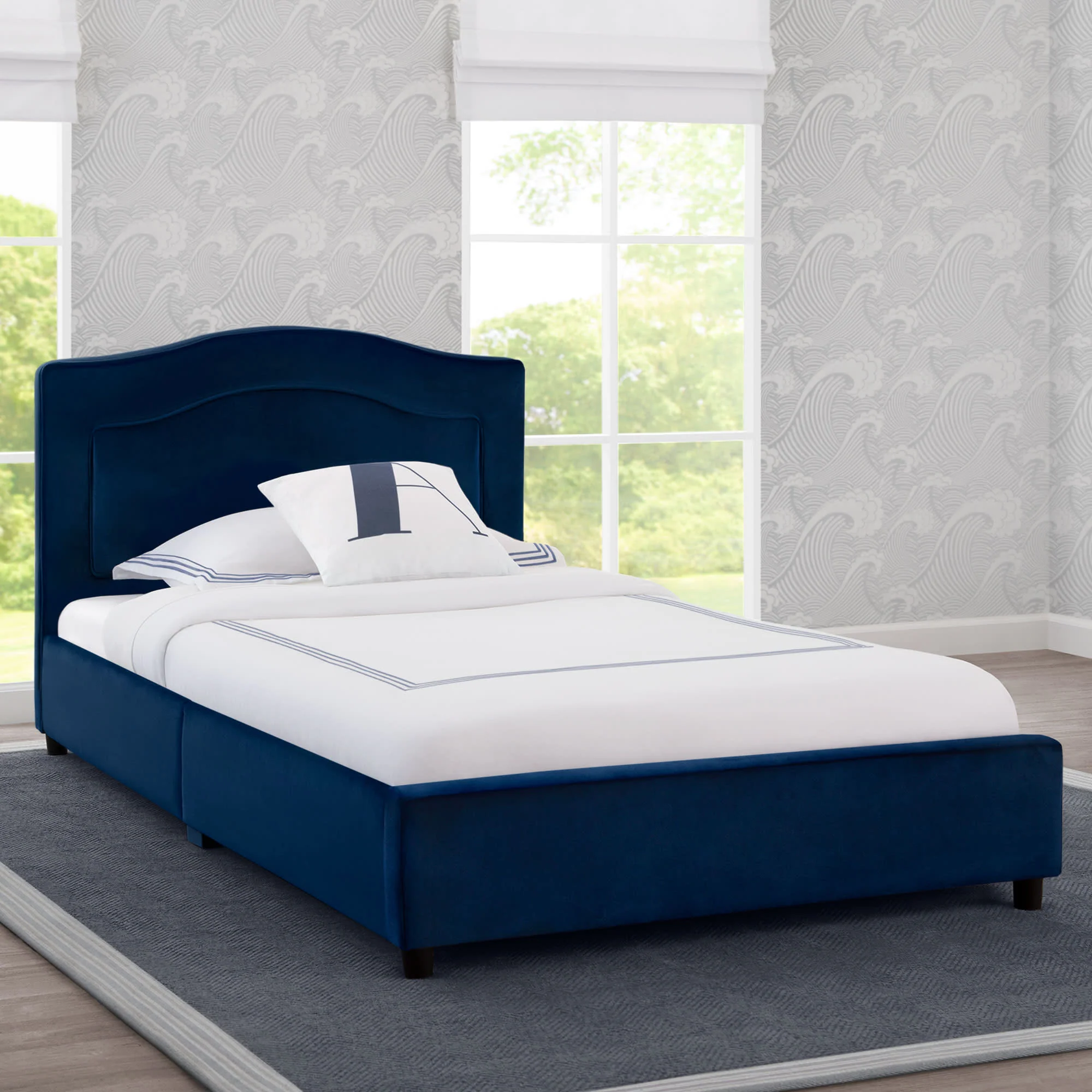 Upholstered Twin Bed - Image 4