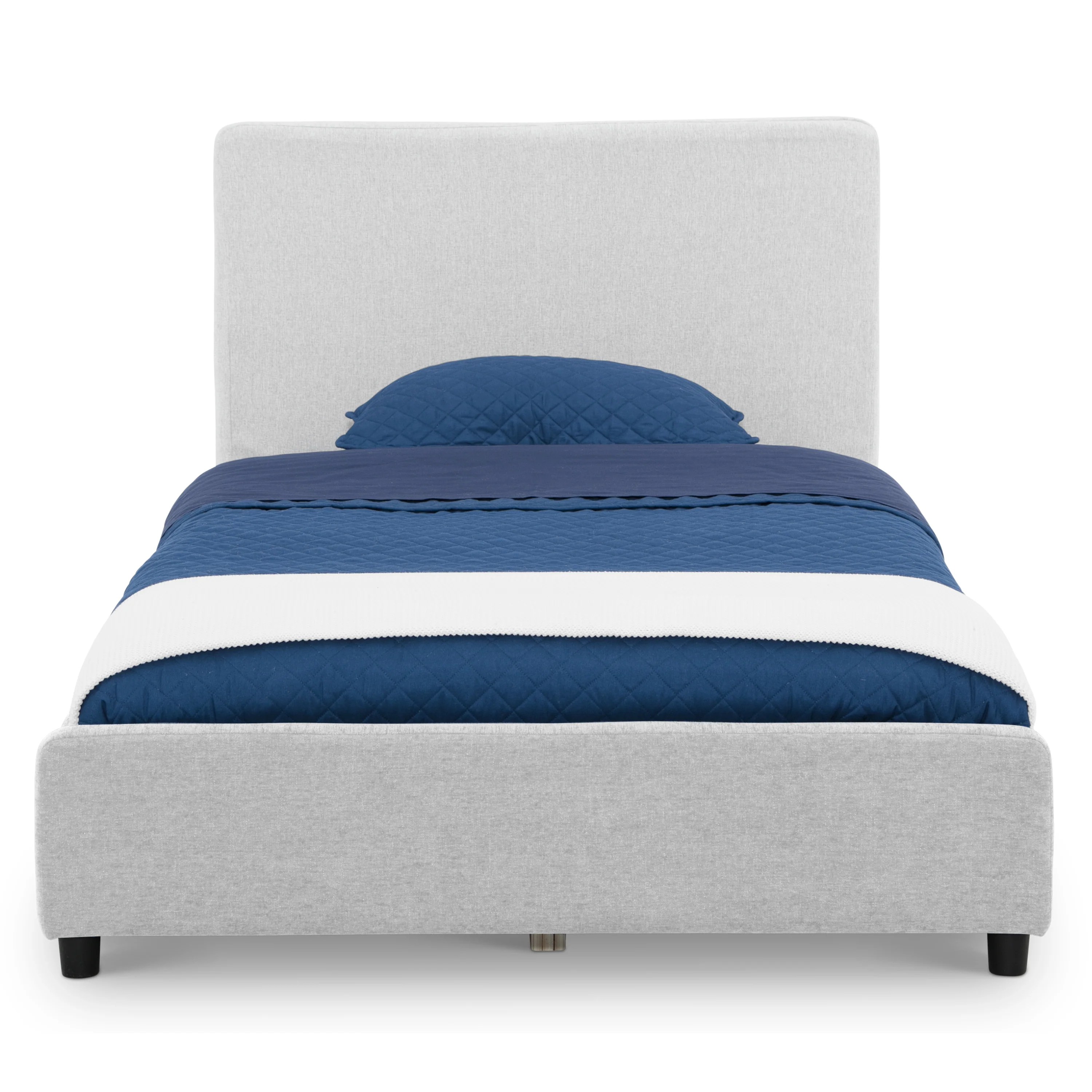 Upholstered Twin Bed with Headboard - Image 14