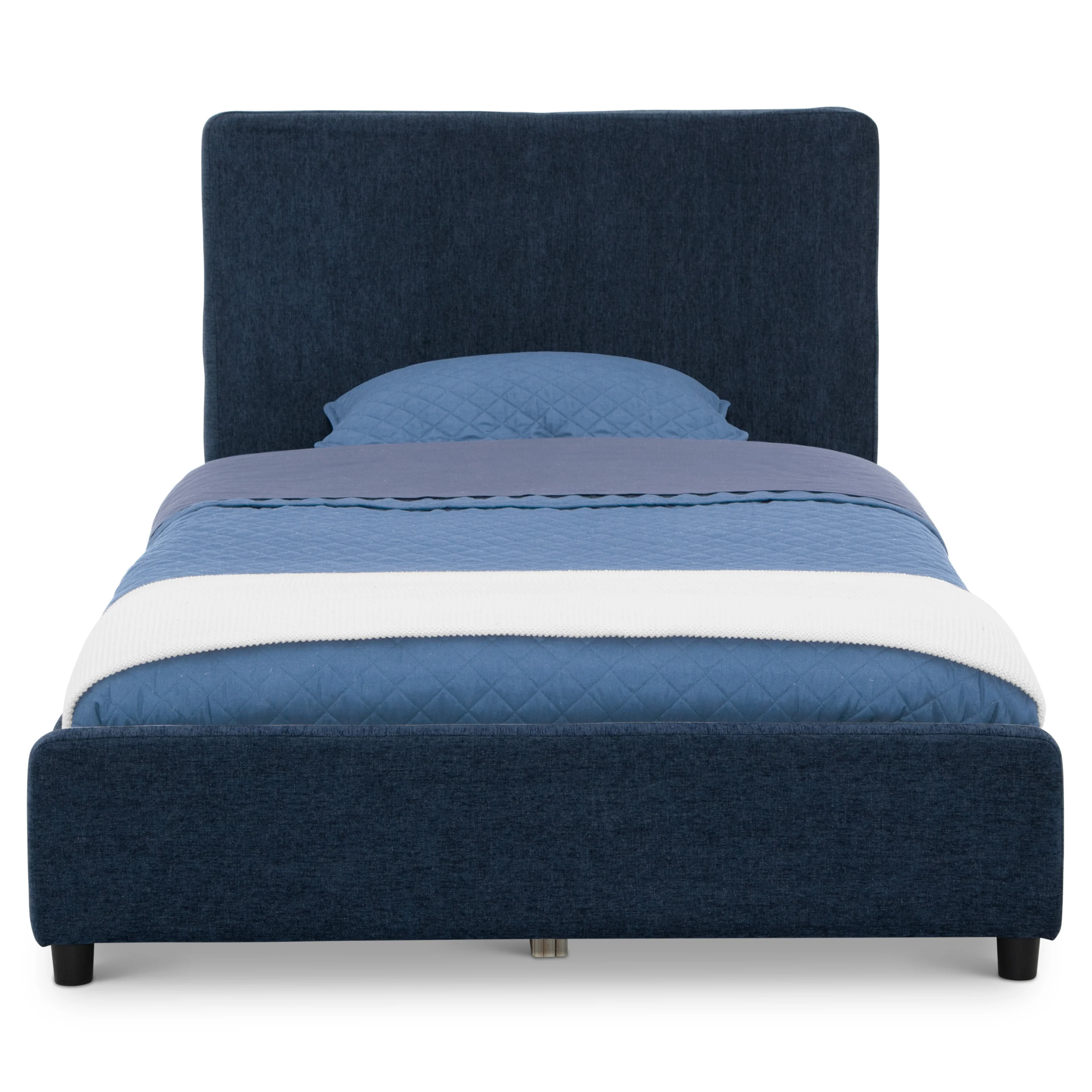Upholstered Twin Bed with Headboard - Image 22