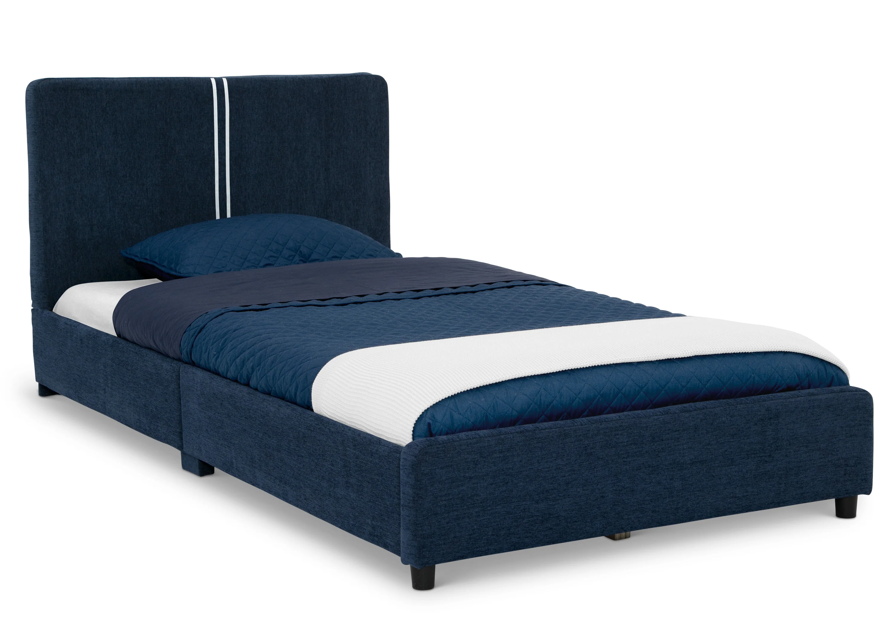 Upholstered Twin Bed with Headboard - Image 44