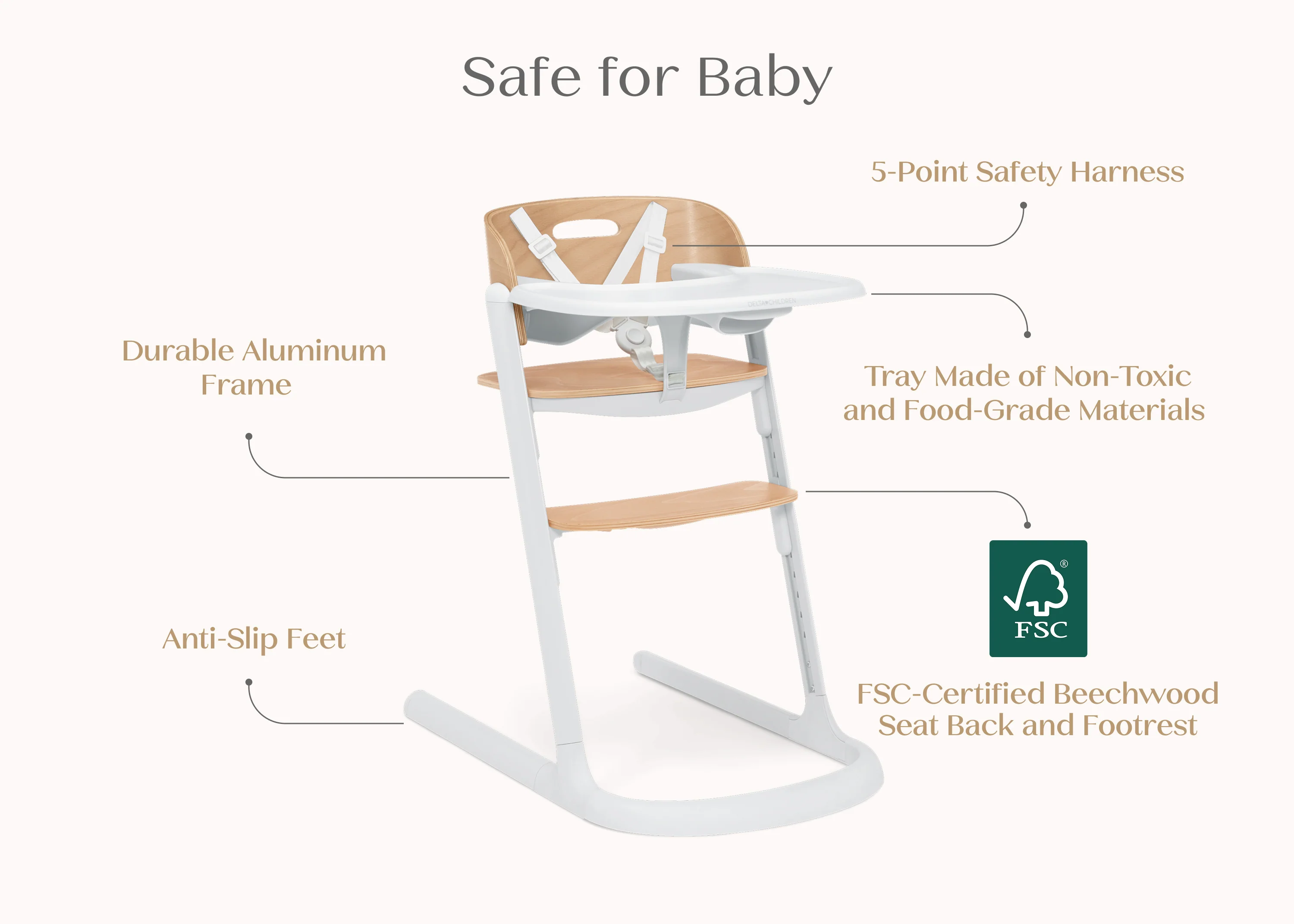 Versa Adjustable 3-in-1 High Chair - Image 5