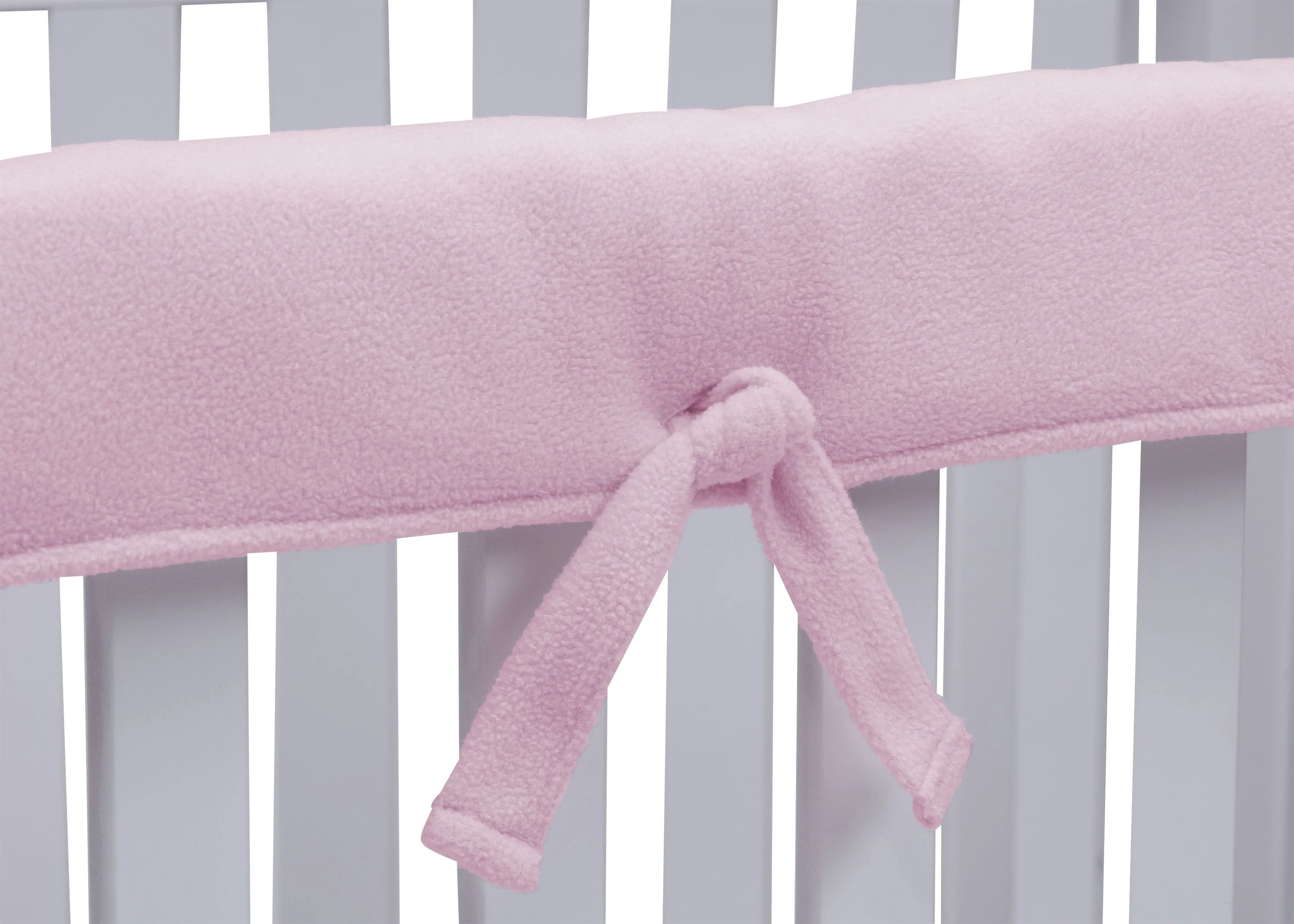 Waterproof Fleece Crib Rail Covers/Protectors for Short Side Rails, 2 Pack - Image 4
