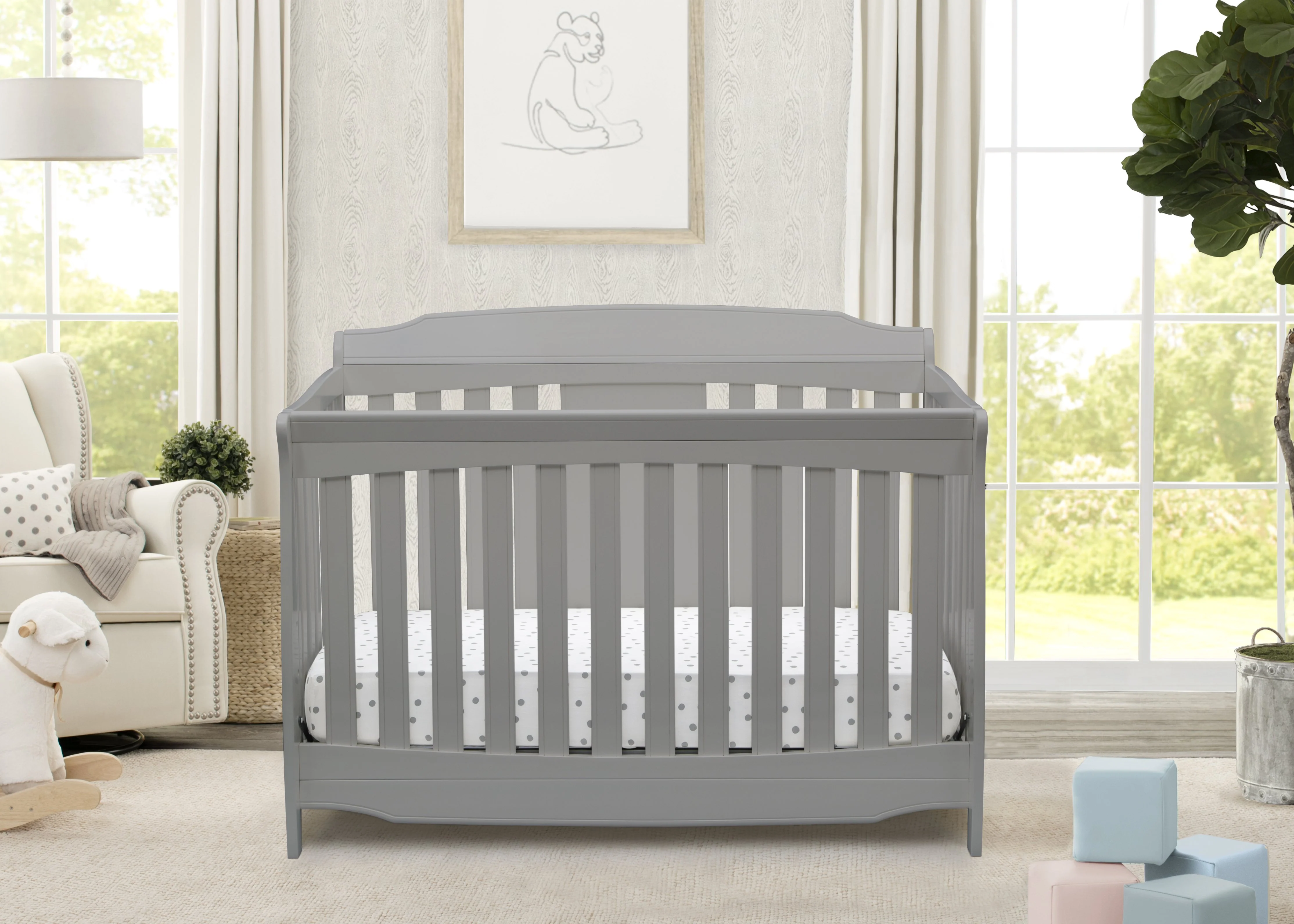 Westminster 6-in-1 Convertible Crib - Image 2