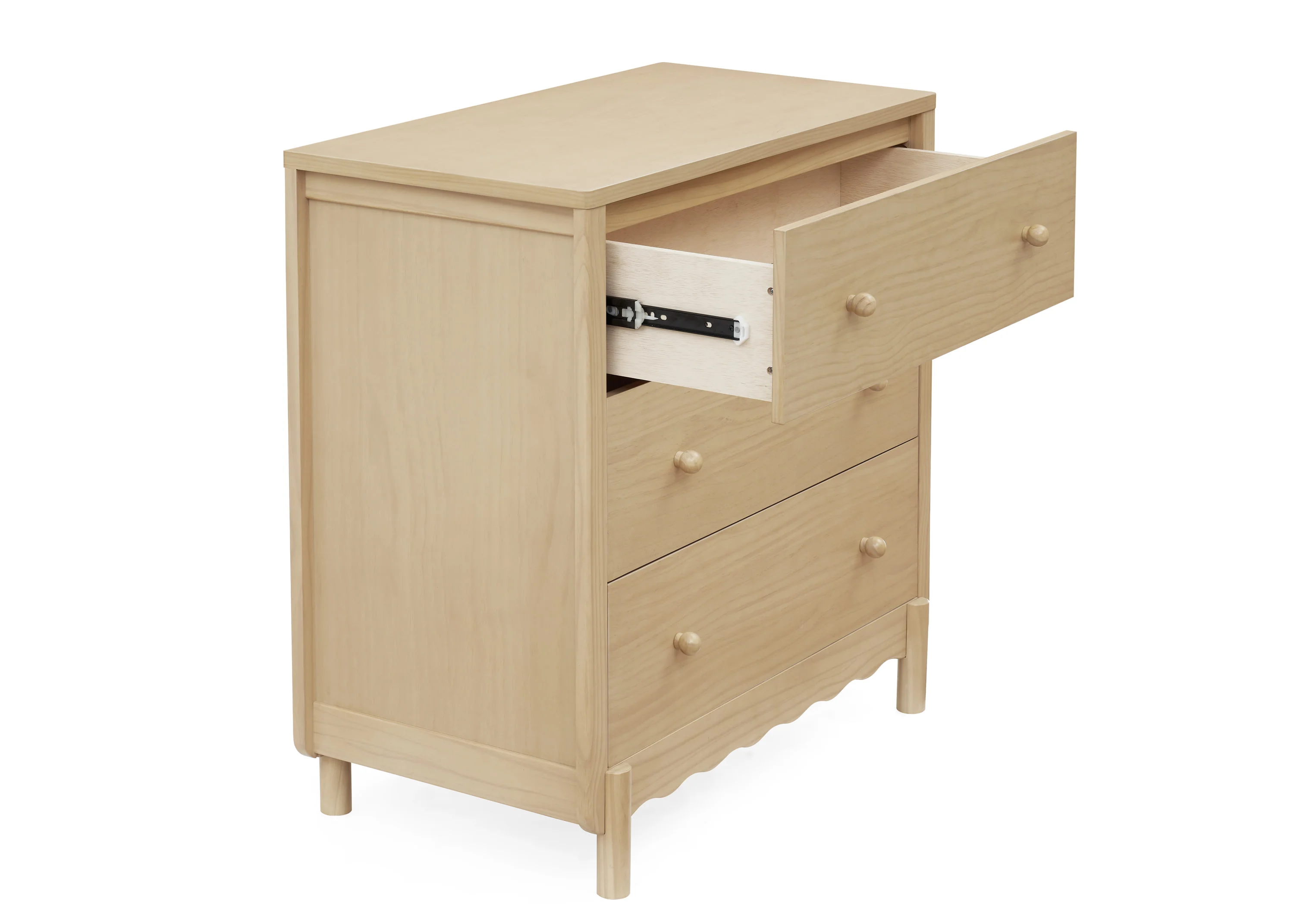 William 3 Drawer Dresser with Changing Top and Interlocking Drawers - Image 12