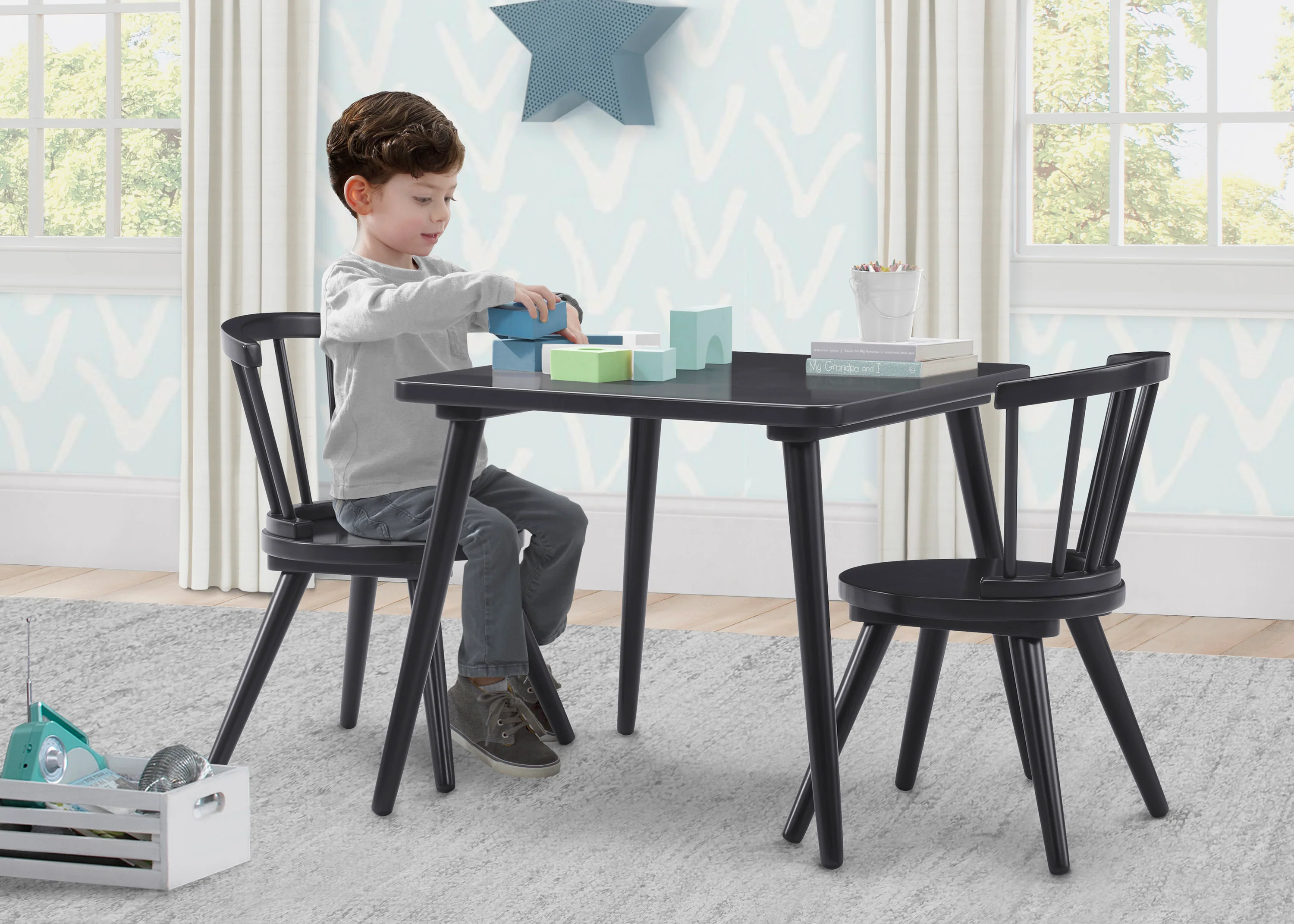 Windsor Table & 2 Chair Set - Image 14