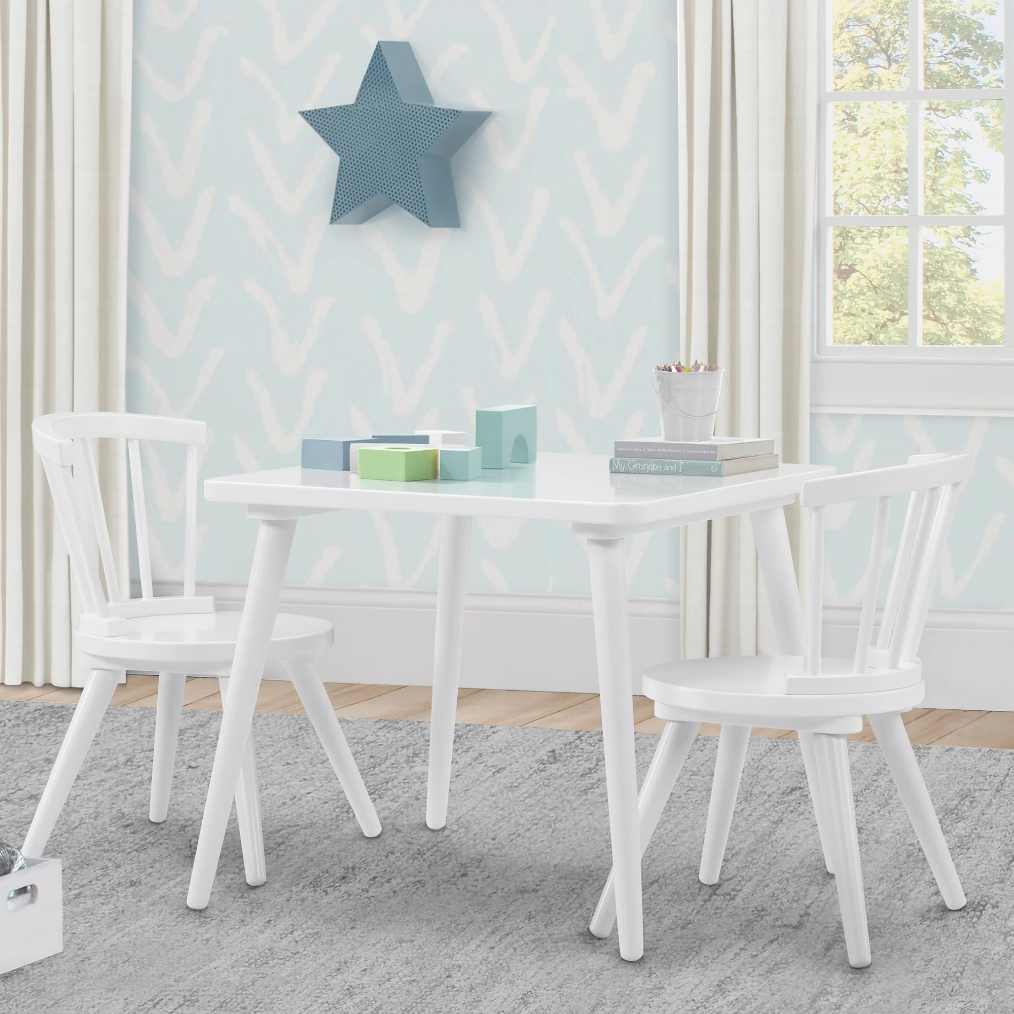 Windsor Table & 2 Chair Set - Image 25