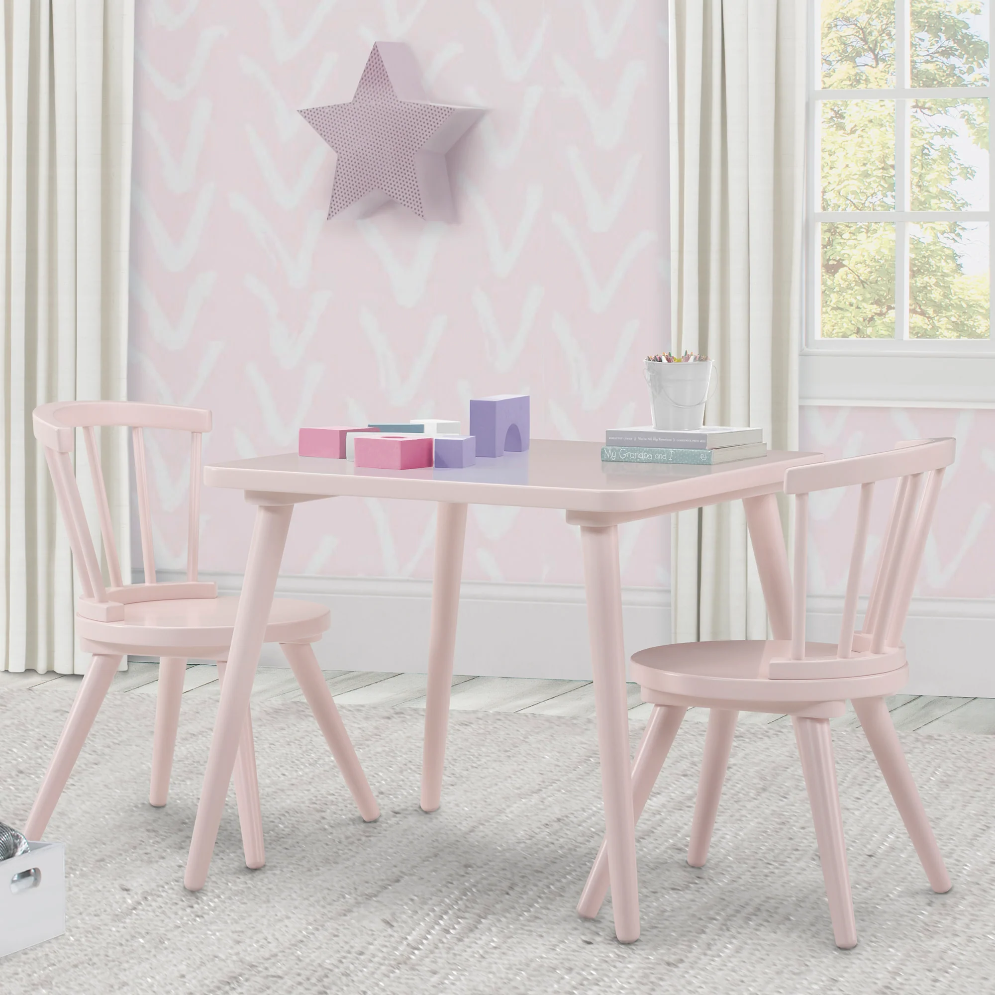 Windsor Table & 2 Chair Set - Image 28
