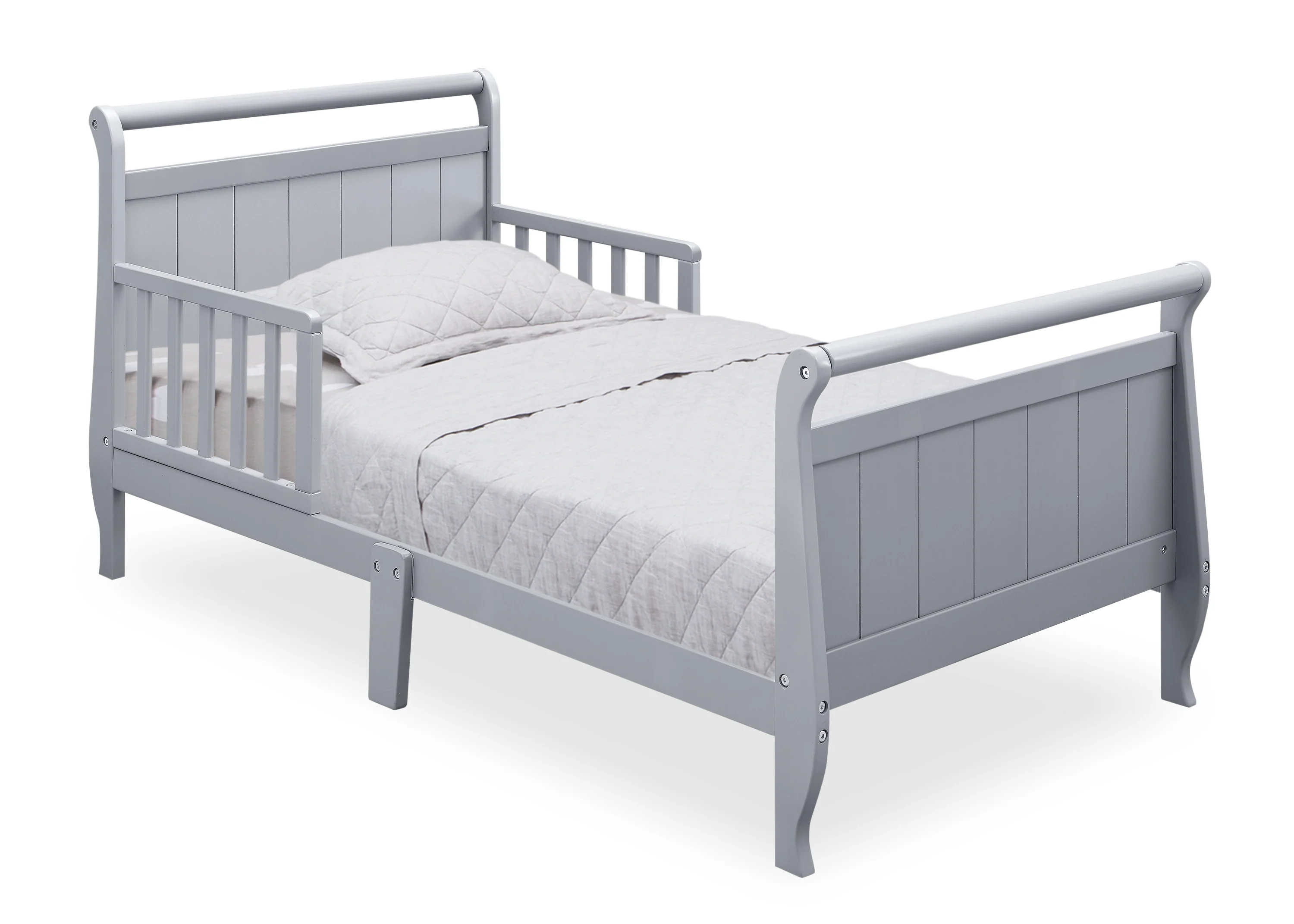 Wood Sleigh Toddler Bed - Image 6
