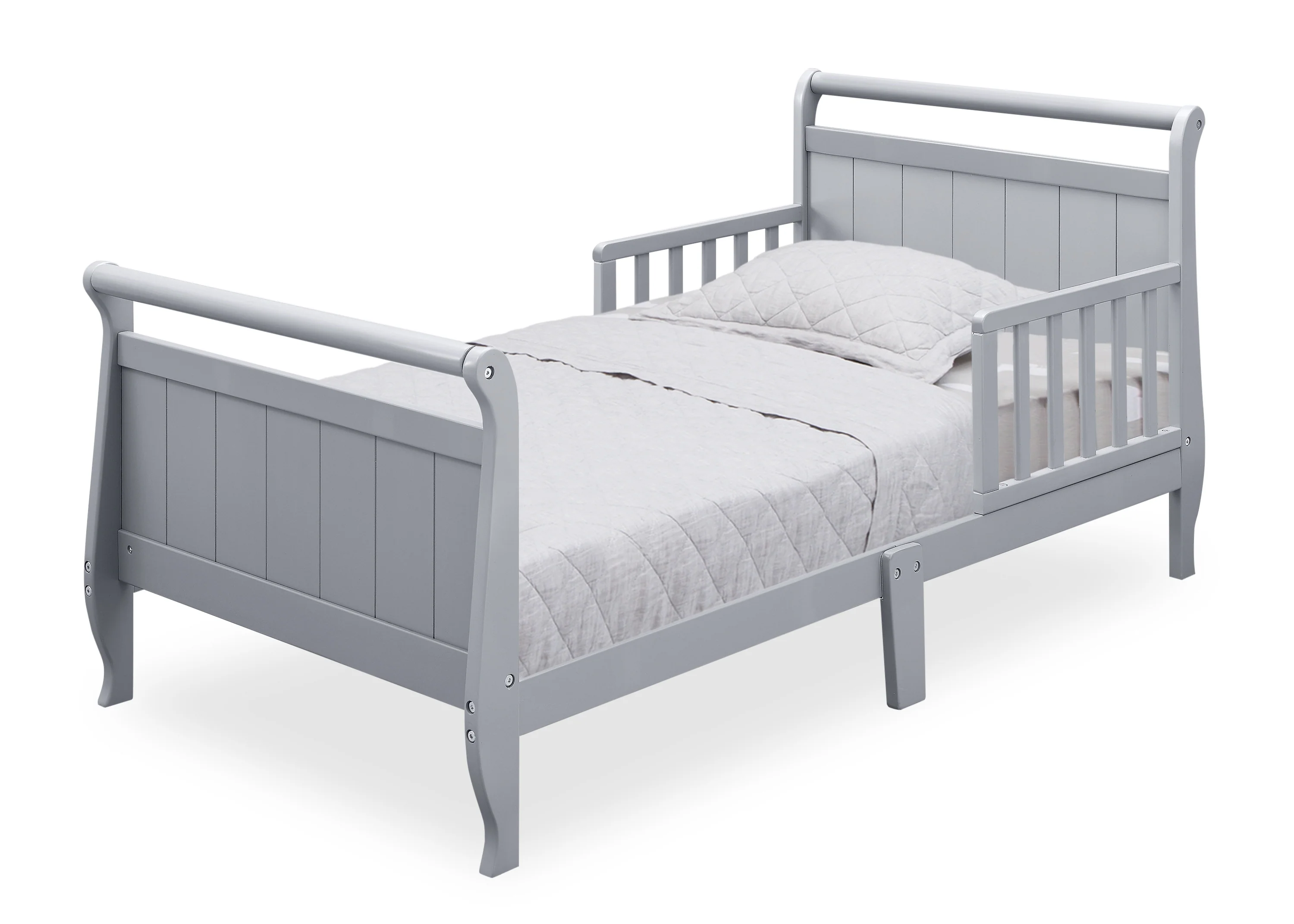 Wood Sleigh Toddler Bed - Image 7