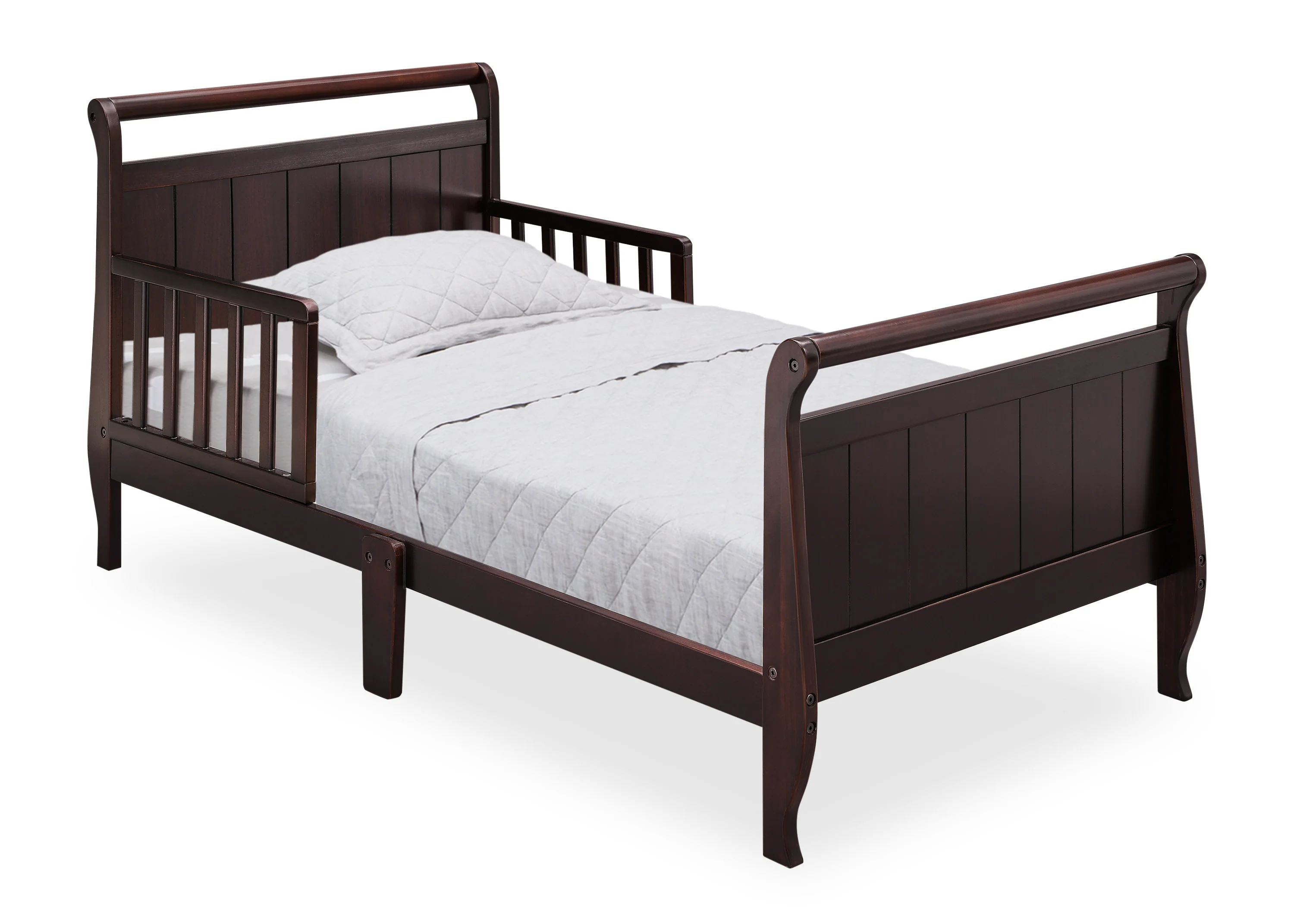 Wood Sleigh Toddler Bed - Image 2
