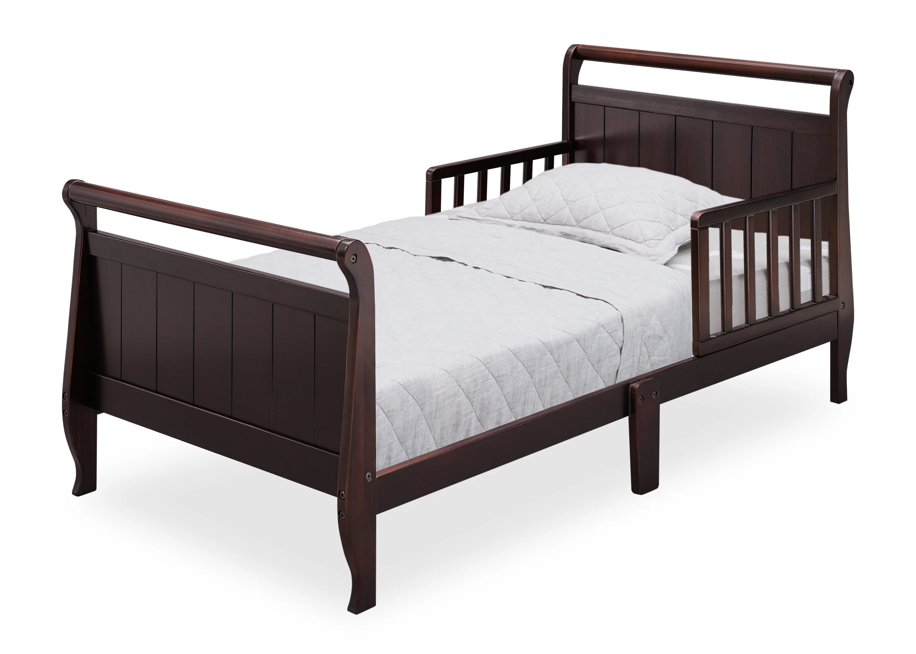 Wood Sleigh Toddler Bed - Image 3