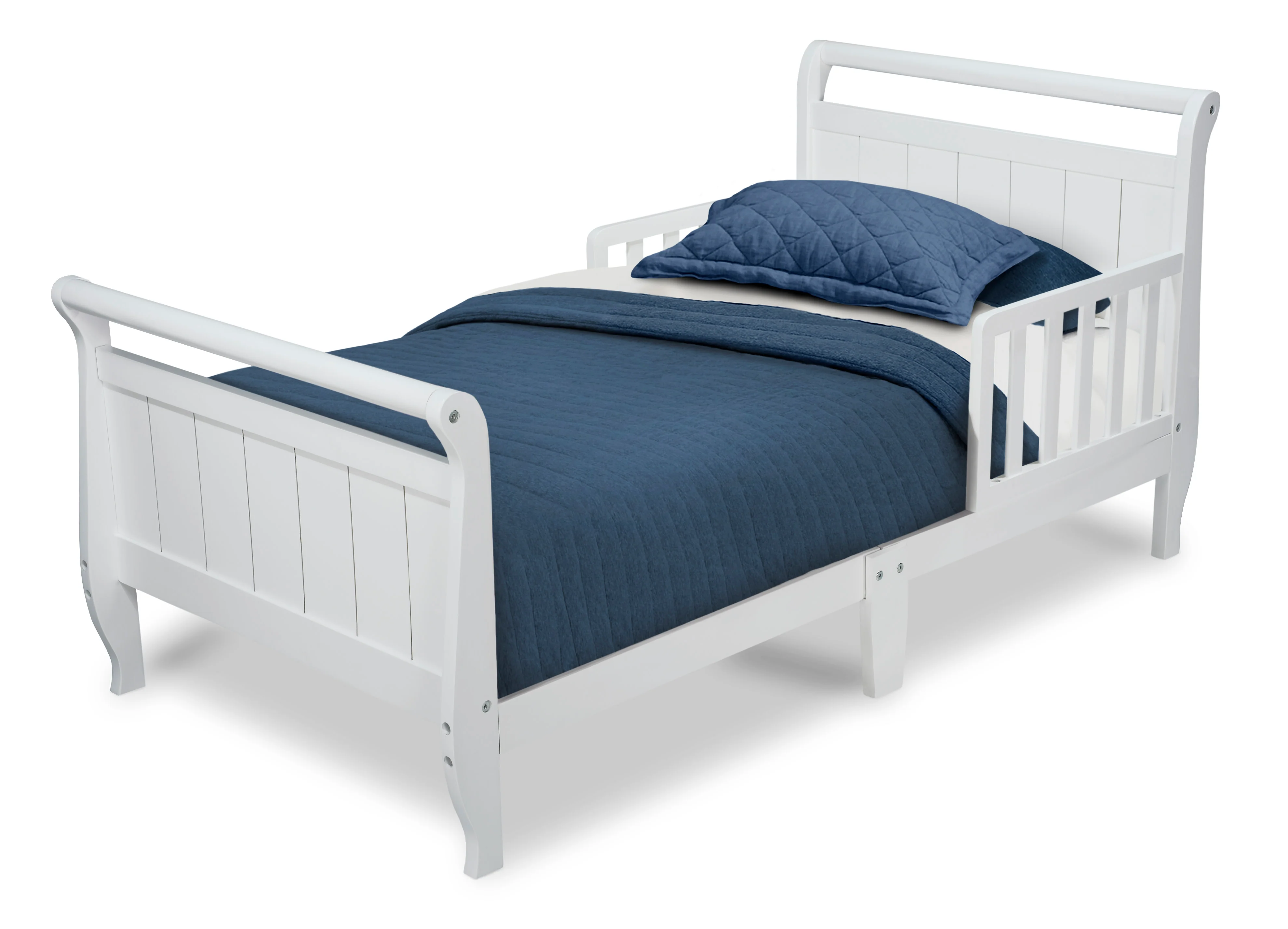 Wood Sleigh Toddler Bed - Image 3